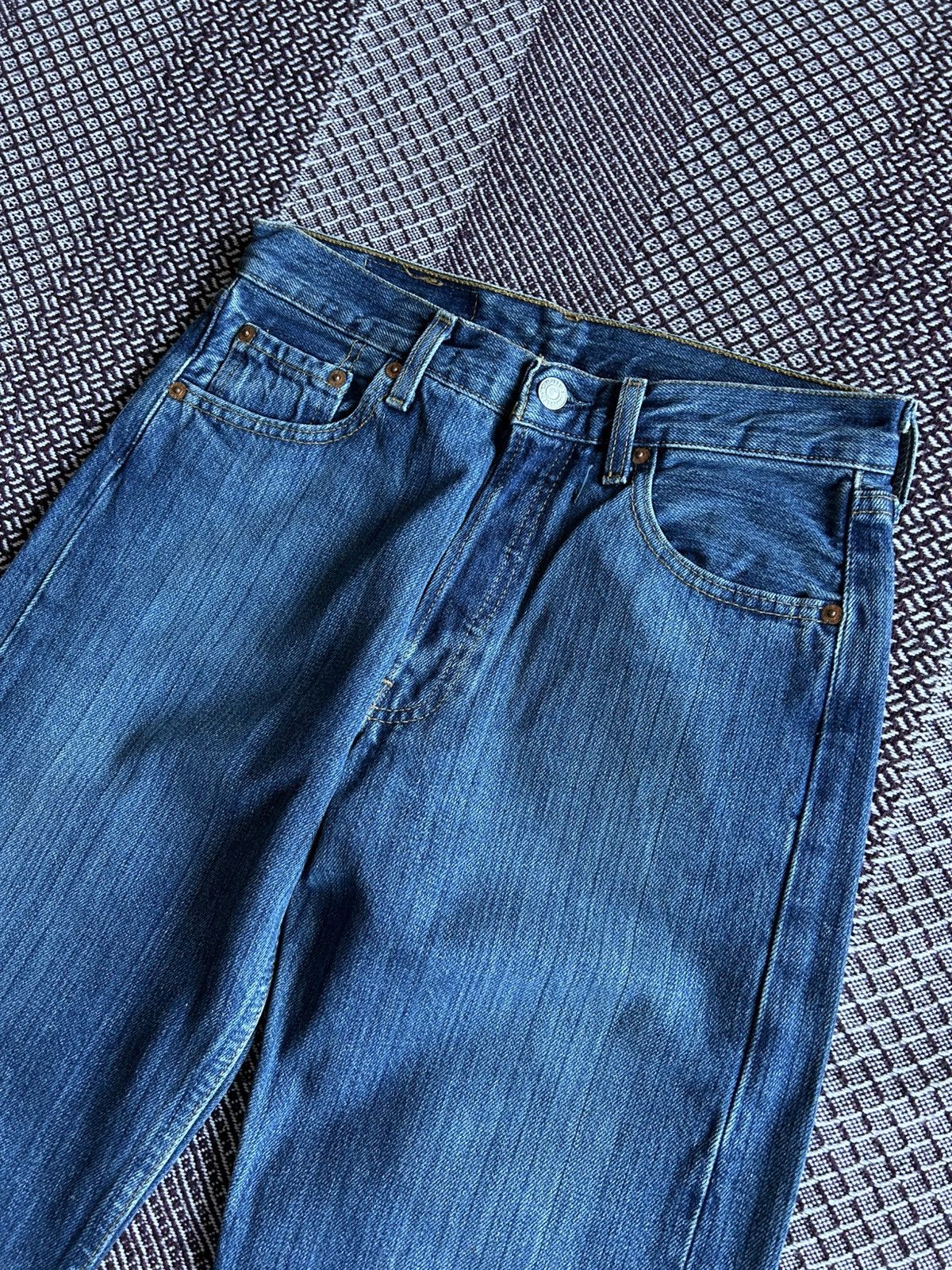 Jean × Levi's × Vintage Vintage Levis 501 Cotton 90s Streetwear Jeans Size W29 L34 Size US 29 - 9 Thumbnail