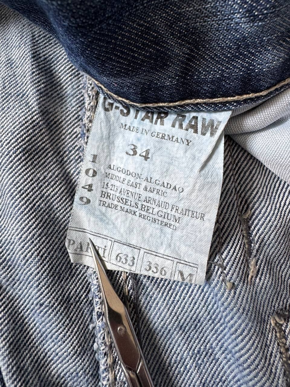 G-Star Vintage G-star Denim Cargo Y2K Avant Garde Jeans Size US 34 / EU 50 - 7 Thumbnail