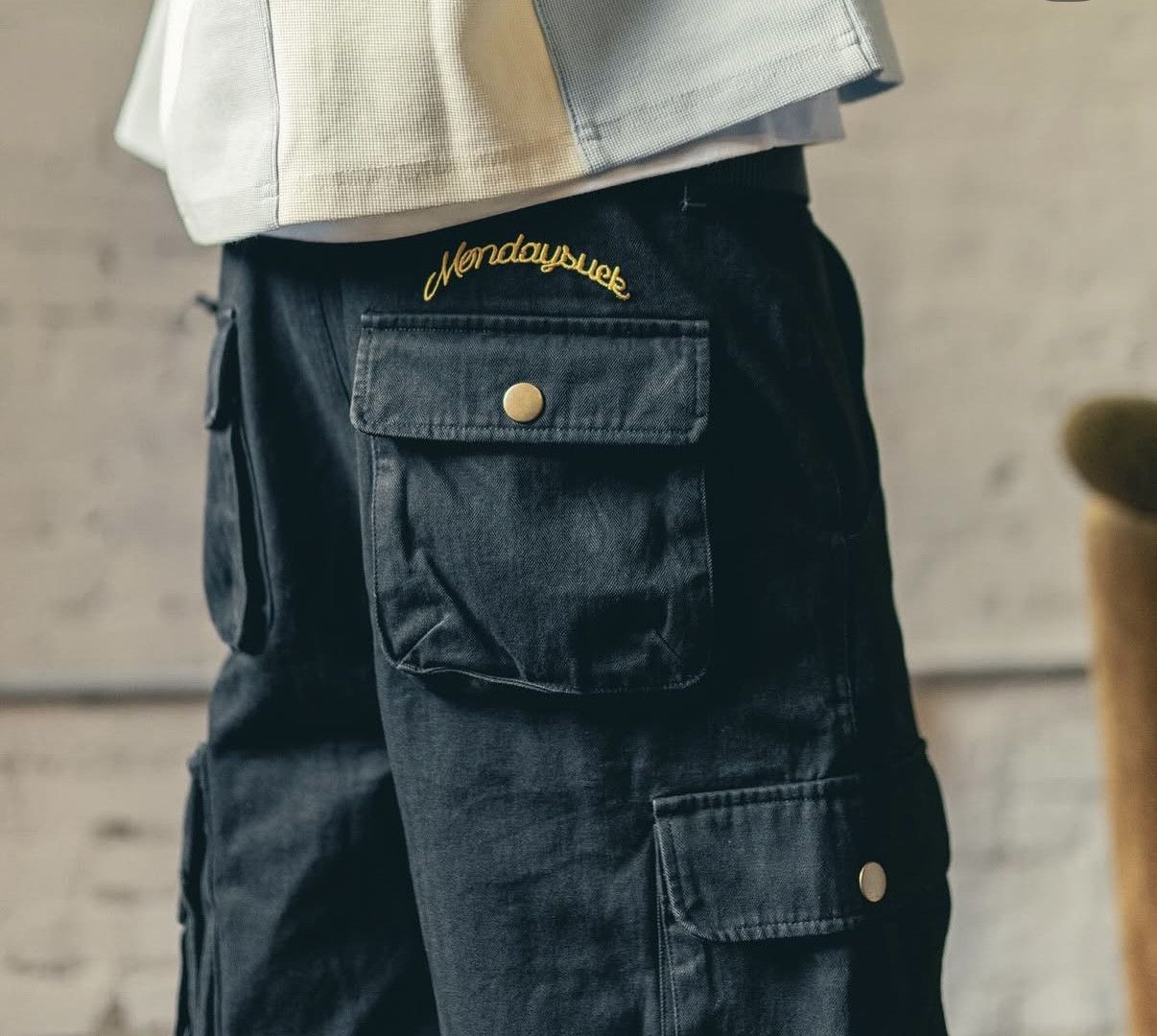 Mondaysuck Mondaysuck Spark Utility Multi Pocket Cargo Short - Size 30 Size US 30 / EU 46 - 6 Thumbnail