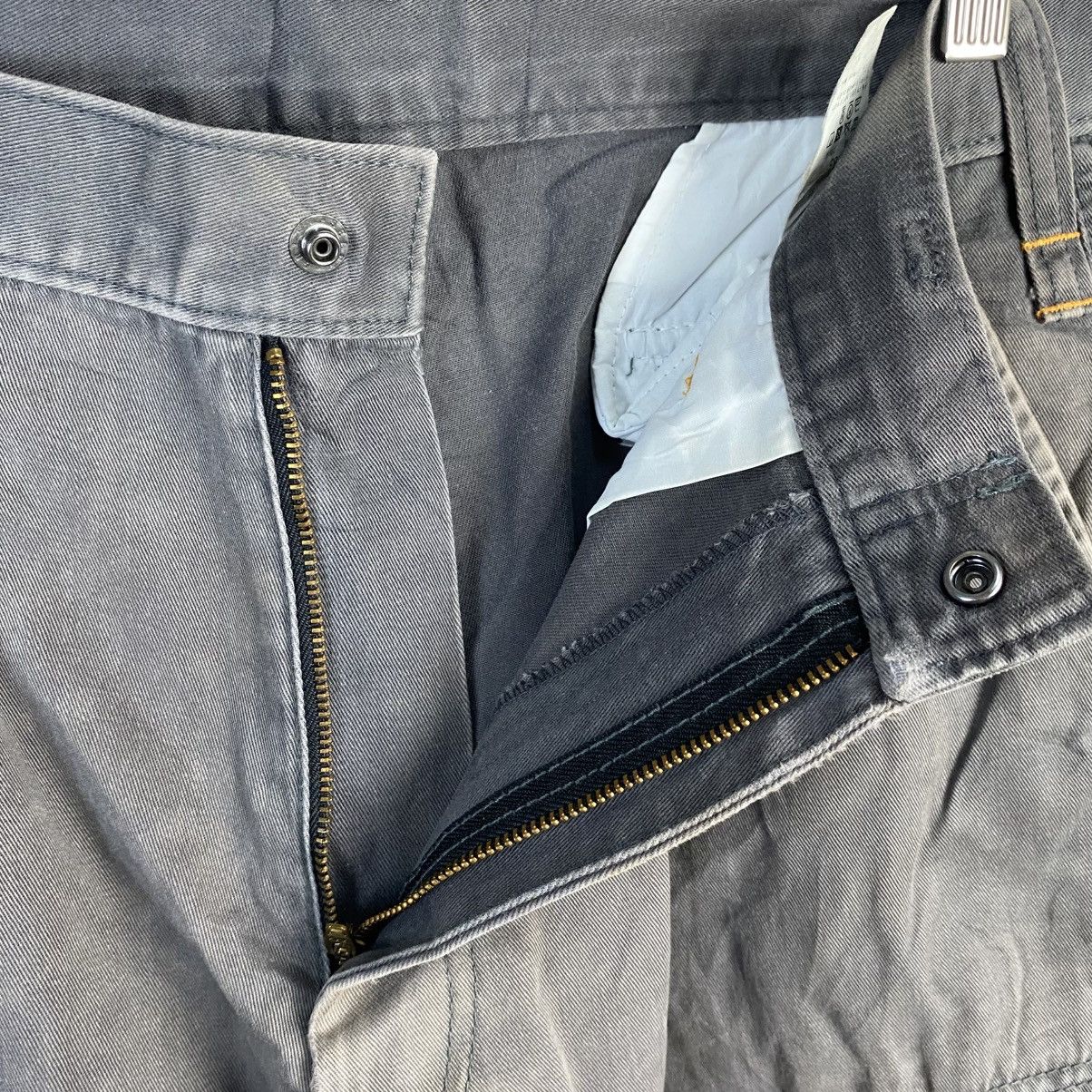 Japanese Brand DL Xebec Brown Cargo Multipocket Pants #C966 Size US 31 - 14 Thumbnail