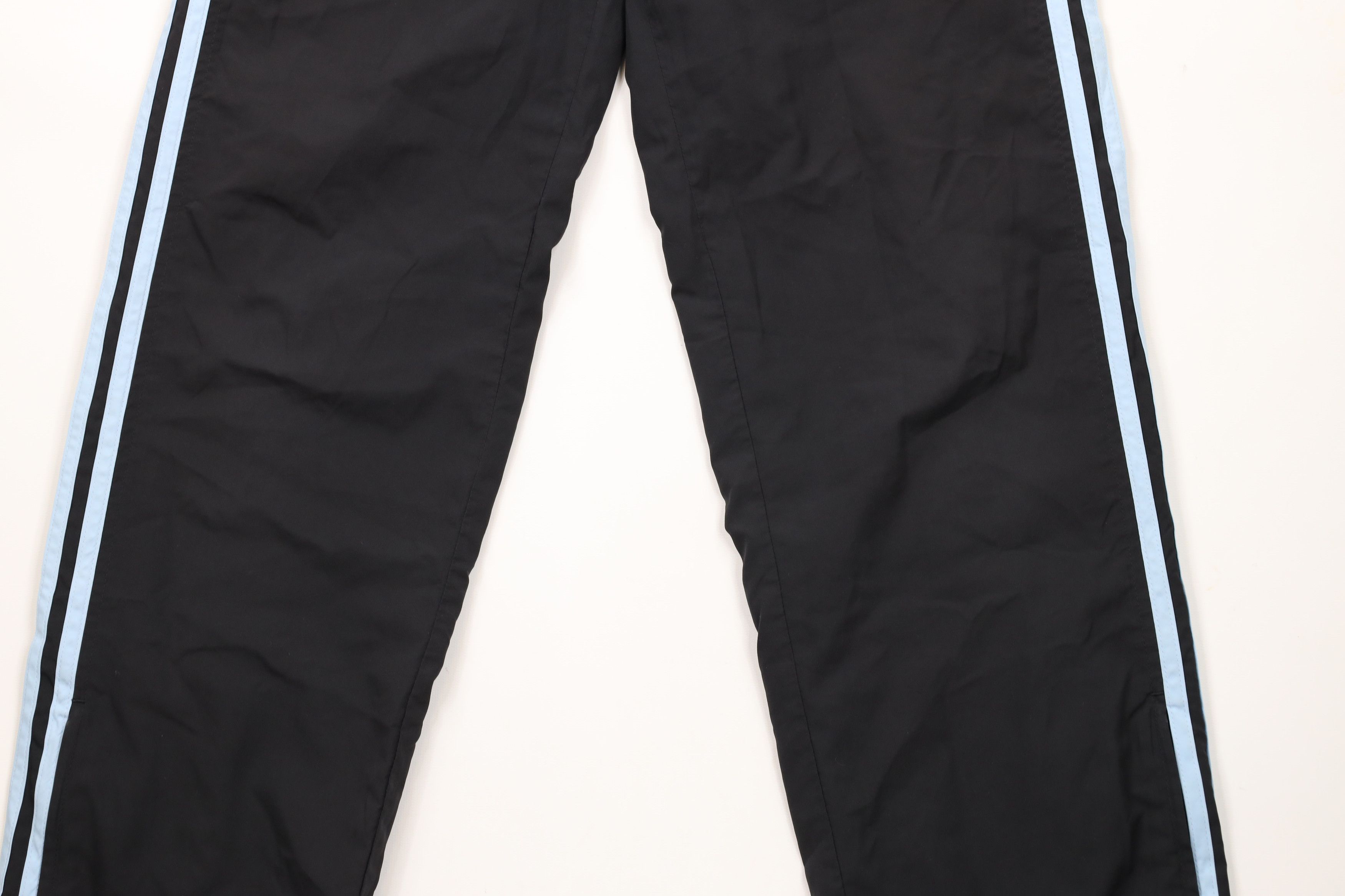 Adidas × Vintage Vintage Y2K Adidas Spell Striped Flared Sweatpants Pants Size 24" / US 00 / IT 34 - 3 Thumbnail