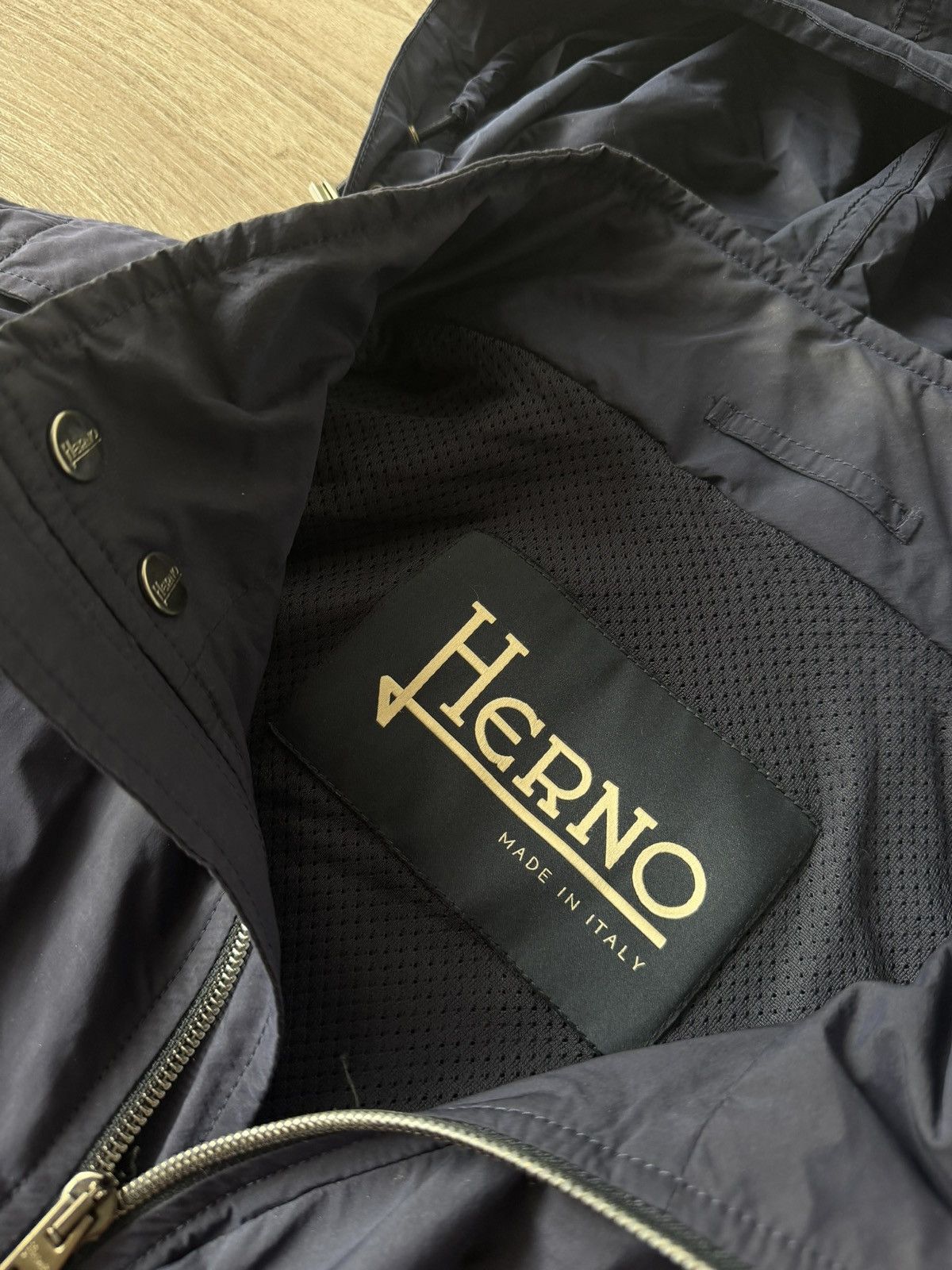 Herno Herno Premium Made in Italy Nylon Mens Jacket Size US XL / EU 56 / 4 - 13 Thumbnail