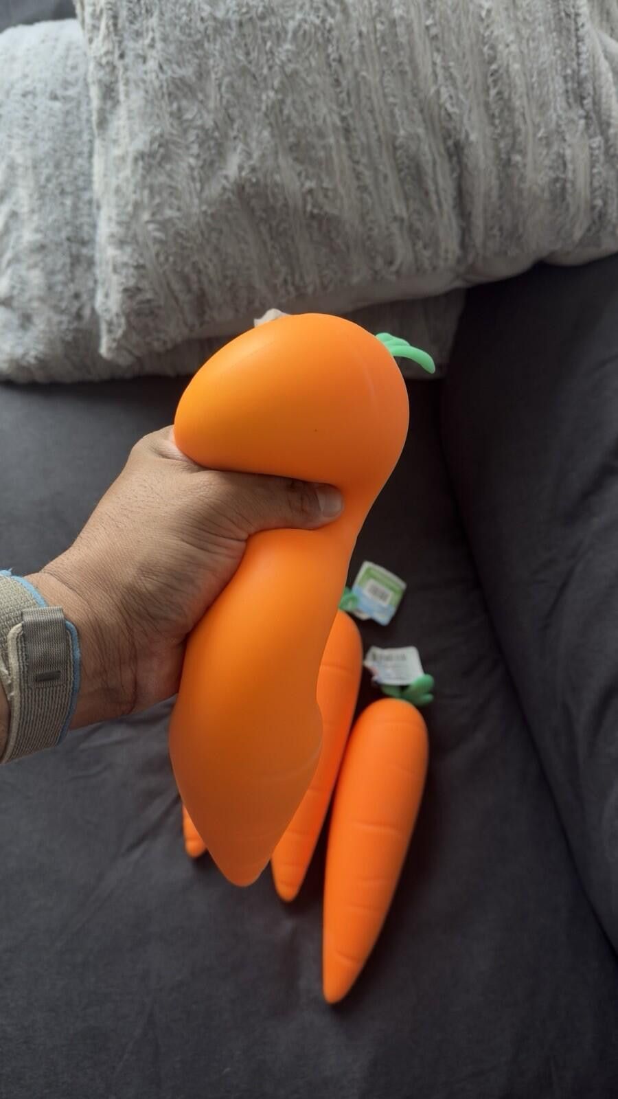 Other VIRAL Sunny Days Jumbo Squeezy Carrot Squishy Sensory Toy Size ONE SIZE - 2 Thumbnail