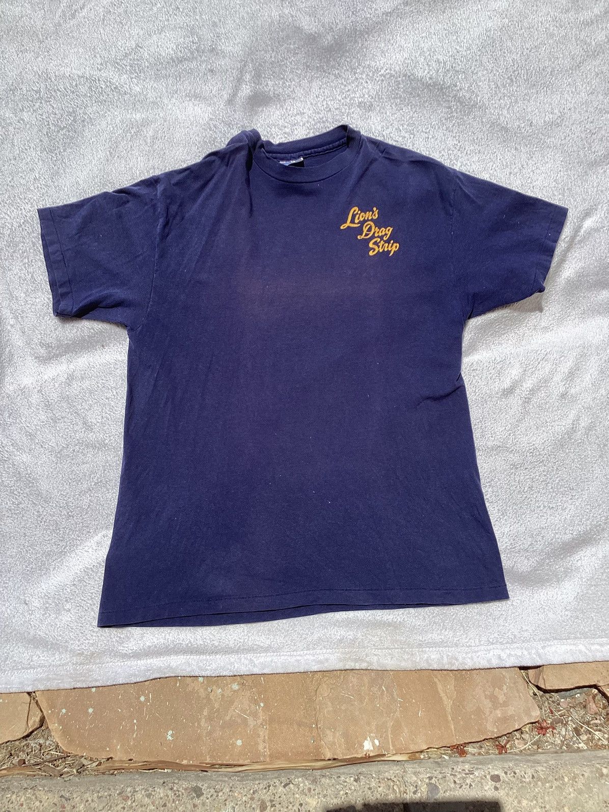 Other Vintage 1980s/90s run what you brung lions drag strip tshirt Size US L / EU 52-54 / 3 - 3 Thumbnail