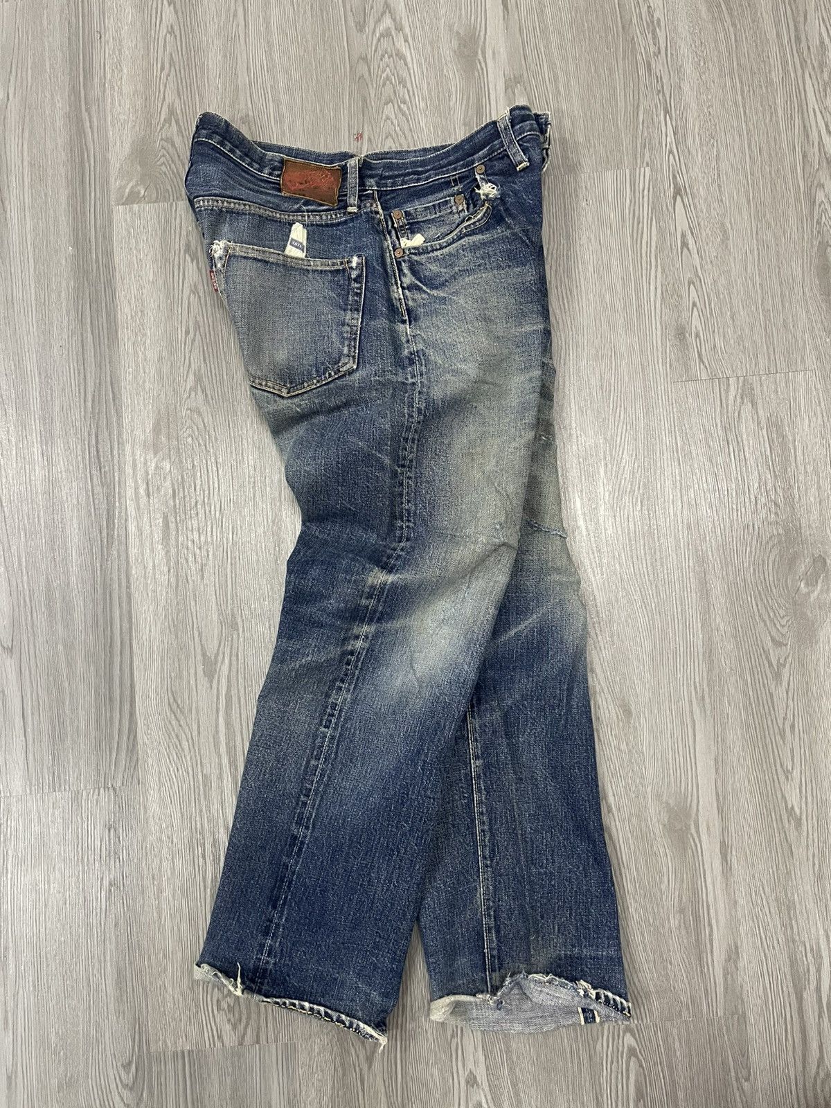 Denime × Japanese Brand Denime Japan Selvedges Distressed denim Size US 32 / EU 48 - 1 Thumbnail