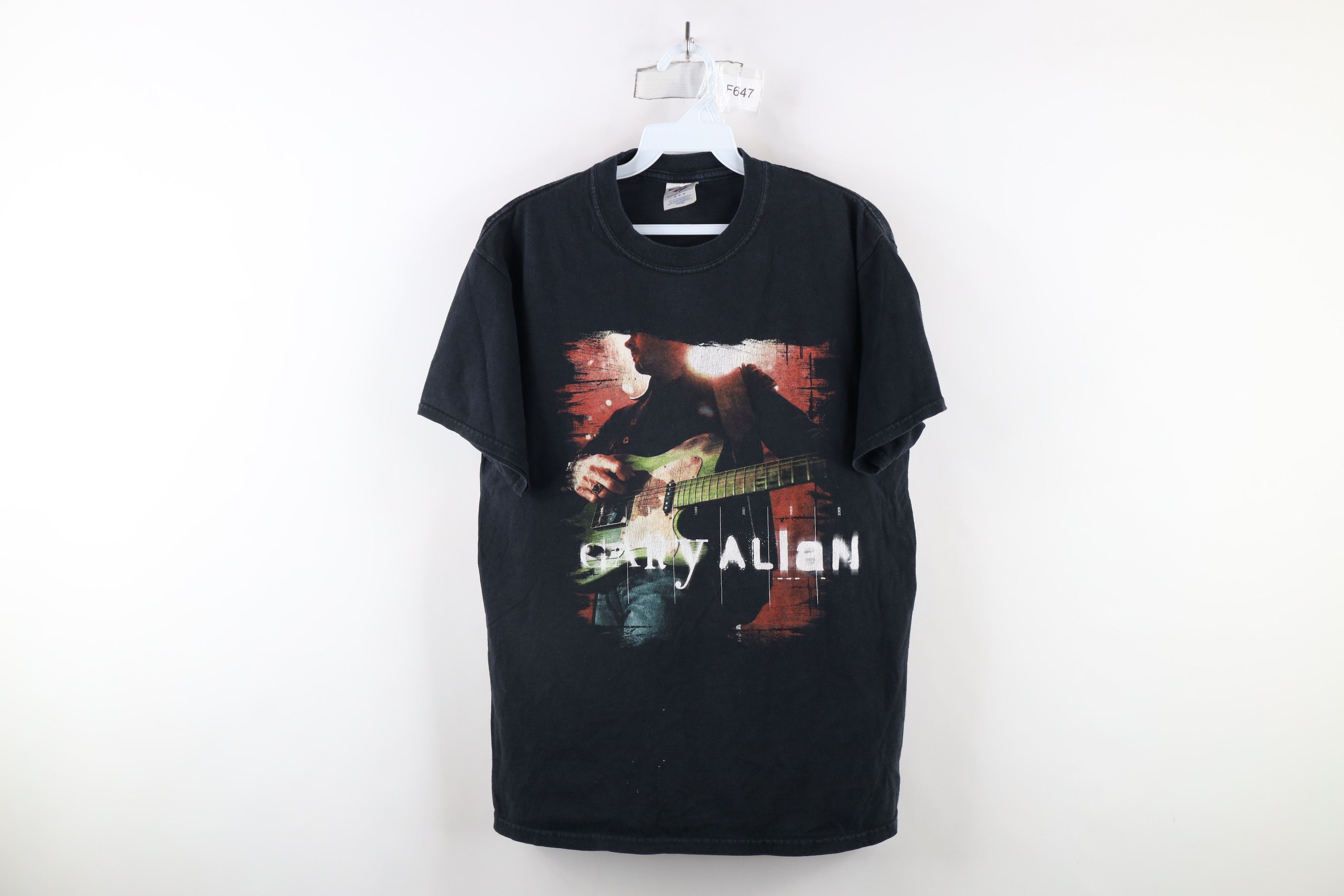 Vintage Vintage Y2K 2007 Tour Gary Allan Band T-Shirt Black Size US M / EU 48-50 / 2 - 1 Thumbnail