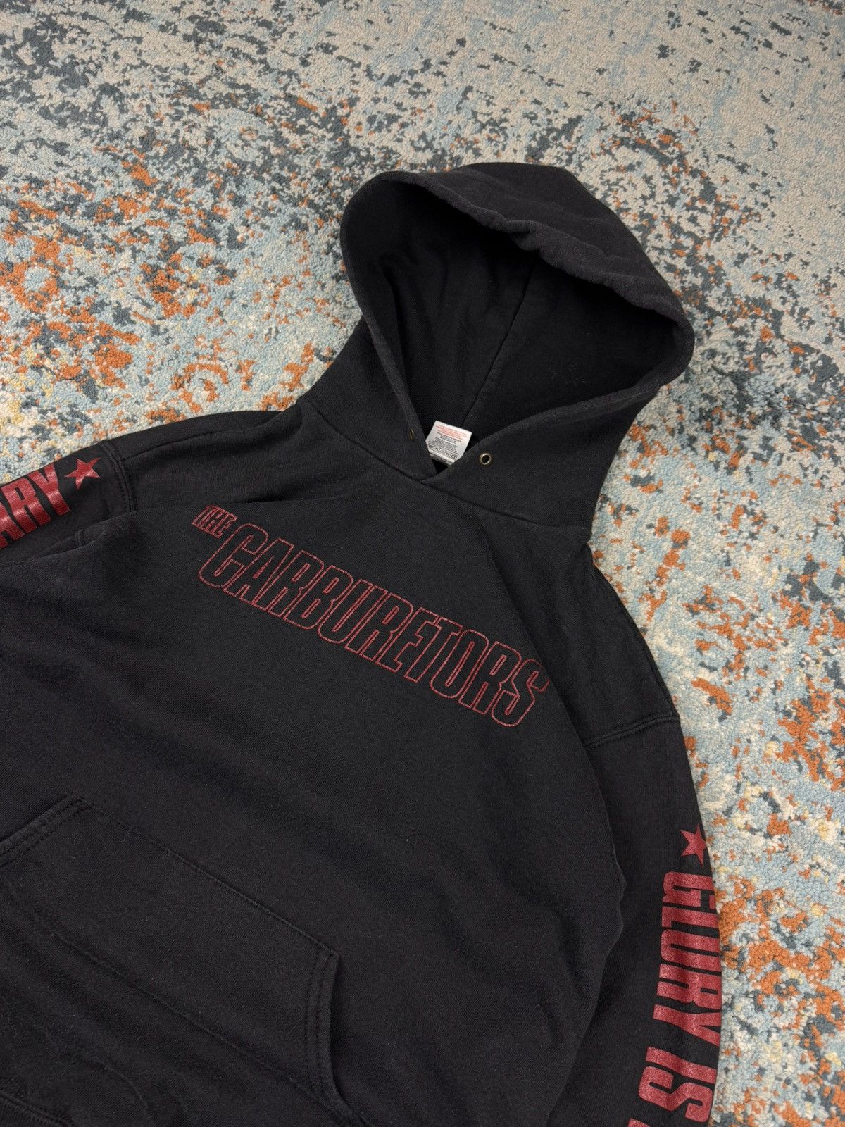 Vintage Vintage 2004 The Carburetors pain is temporary band hoodie Size US S / EU 44-46 / 1 - 5 Thumbnail