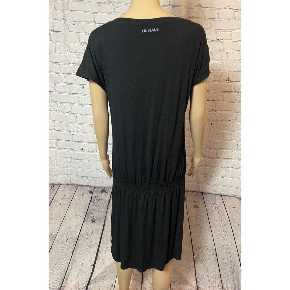 Other Liu Jo Sleeveless Viscose Silk Black Dress Size M Size M / US 6-8 / IT 42-44 - 5 Thumbnail