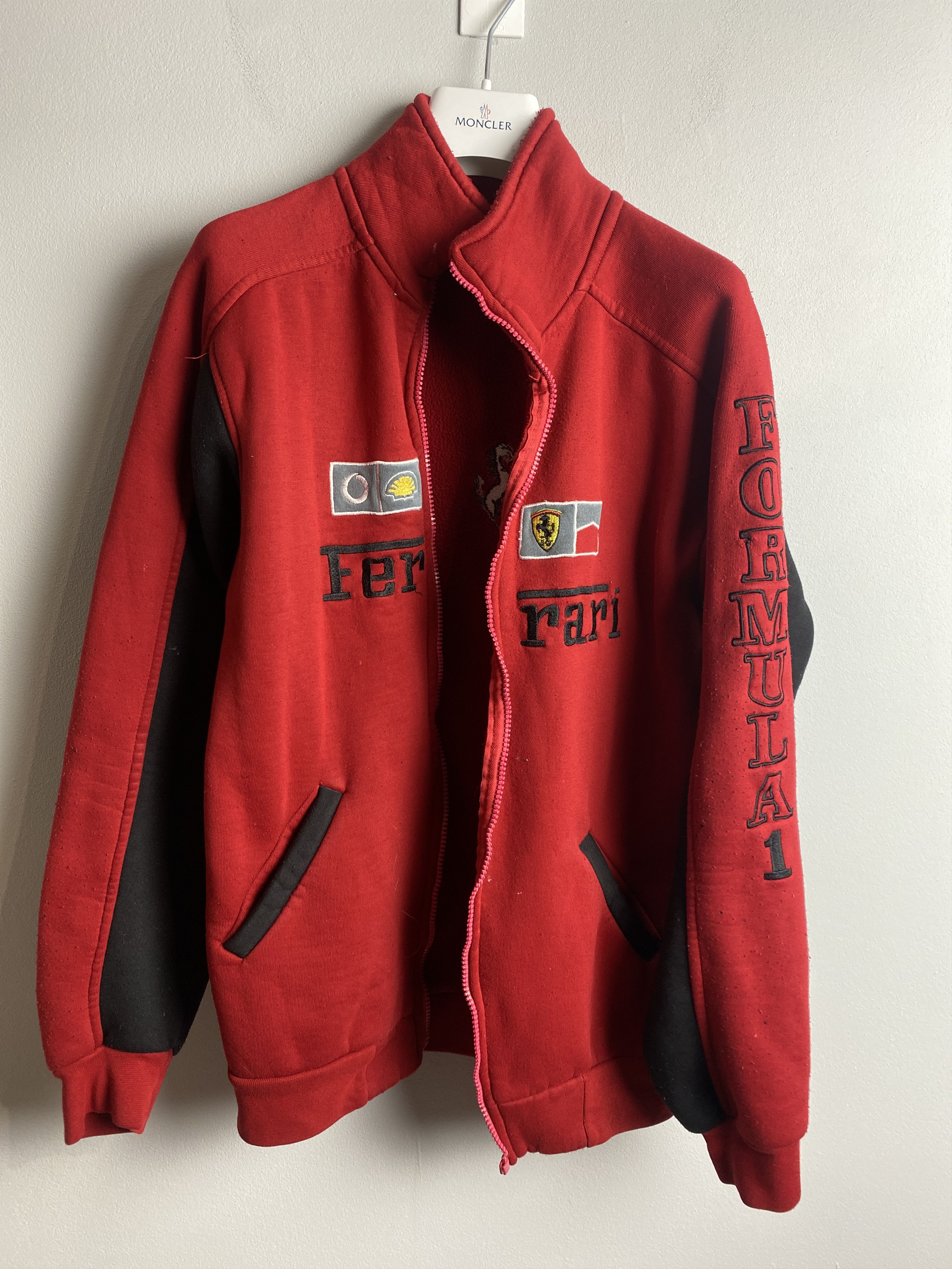 Ferrari Ferrari Formula 1 zip-up sweatshirt vintage Size US M / EU 48-50 / 2 - 1 Thumbnail
