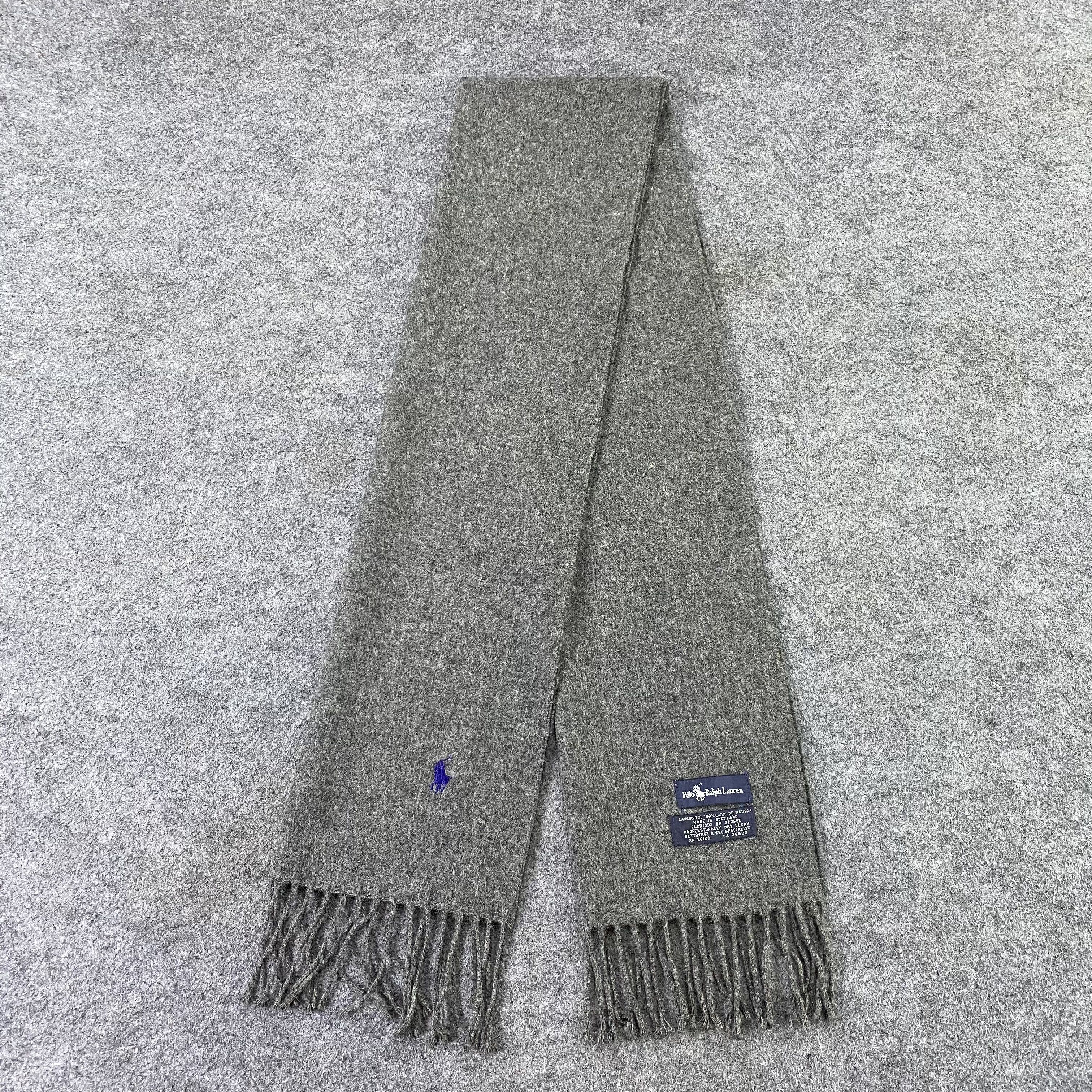 Polo Ralph Lauren Polo Ralph Lauren Wool Scarf / Muffler / Neckwear-K033 Size ONE SIZE - 4 Thumbnail