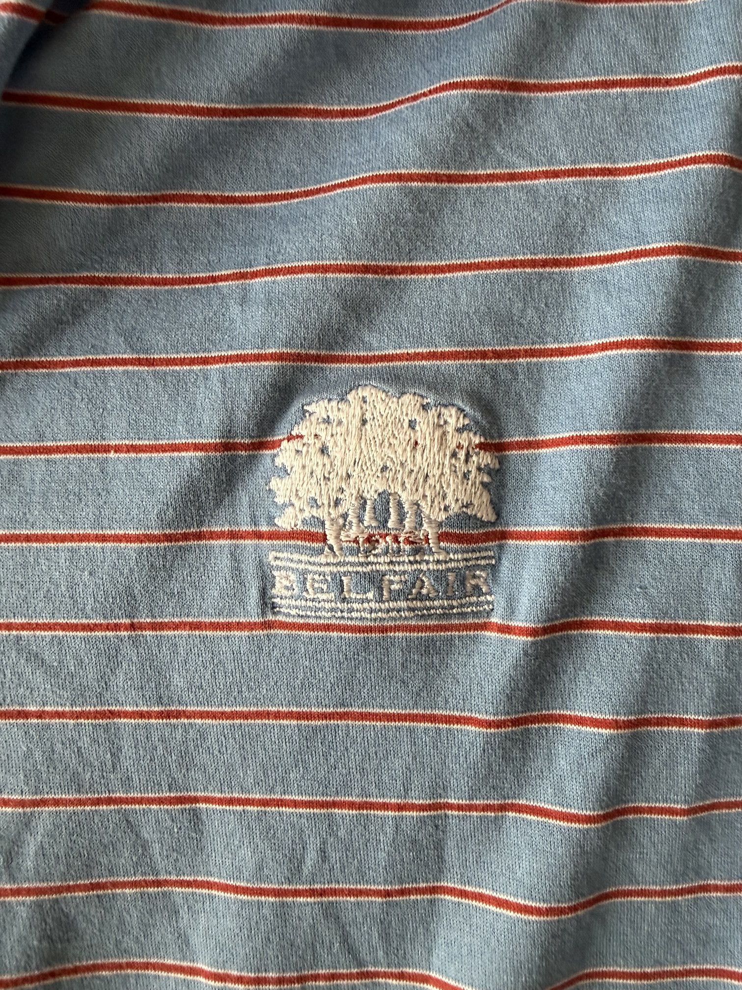 Peter Millar Peter Millar Polo Shirt Mens L Blue Pink Striped Golf Size US L / EU 52-54 / 3 - 5 Thumbnail