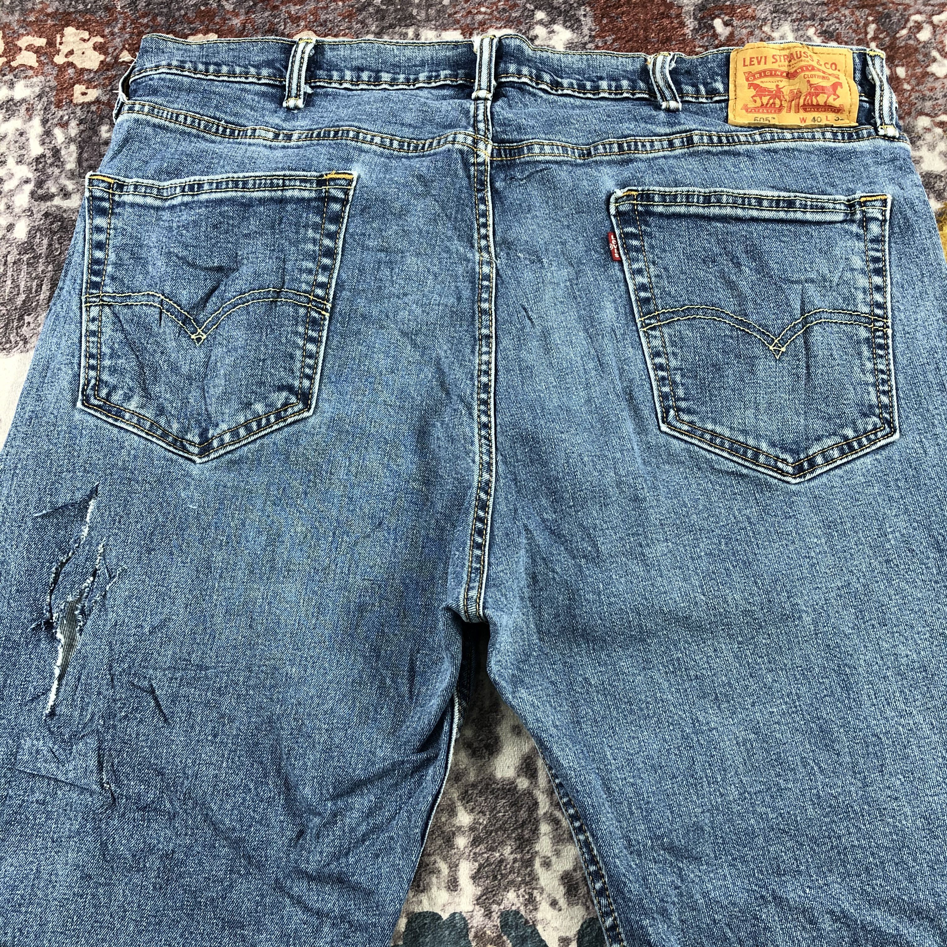 Levi's × Vintage Vintage Blue Wash Levis 505 Jeans-JM2899 Size US 39 - 4 Thumbnail