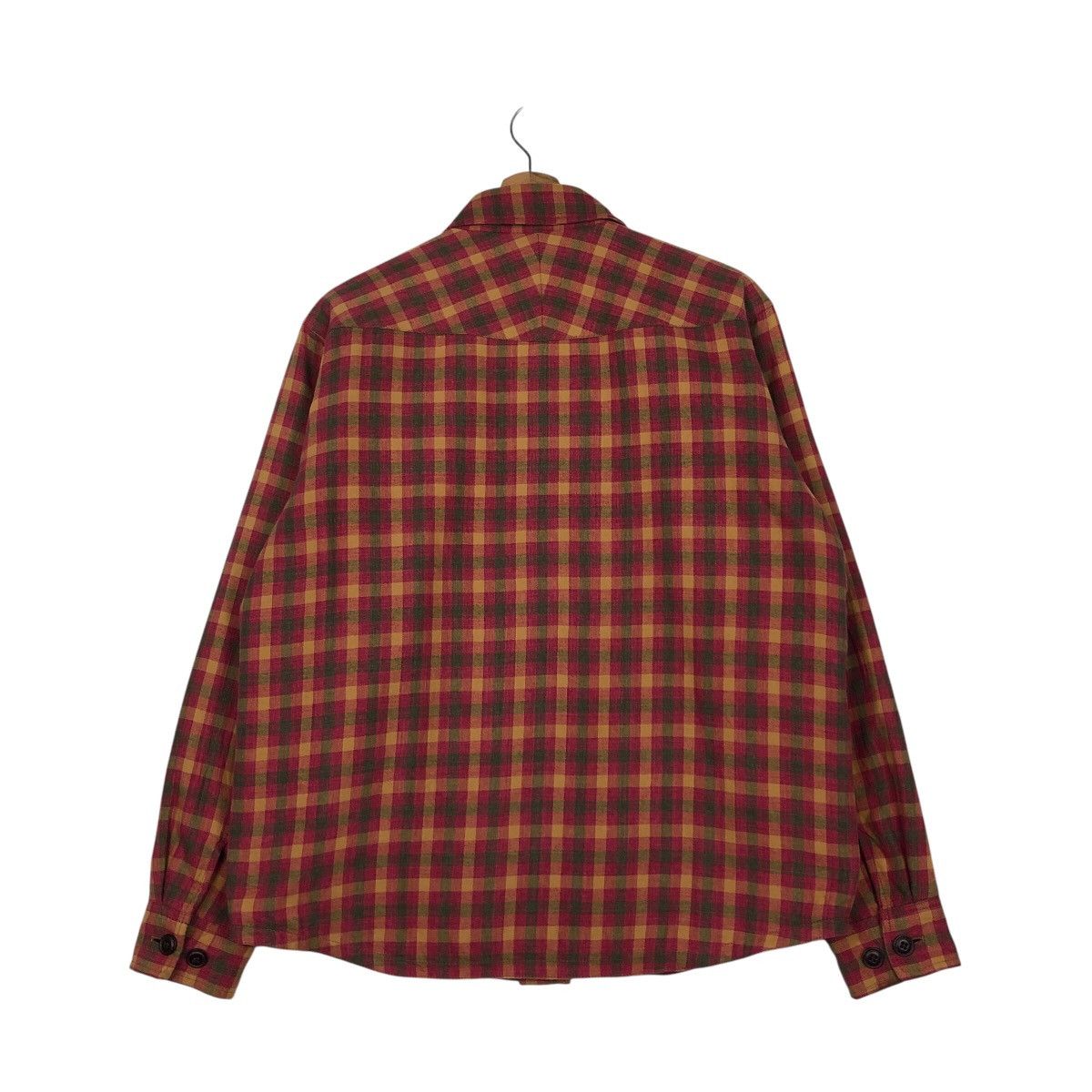 Japanese Brand 📌Vintage Zipper Chore Jacket Kizuku Kazutaka Kato Tartan Size US M / EU 48-50 / 2 - 9 Thumbnail