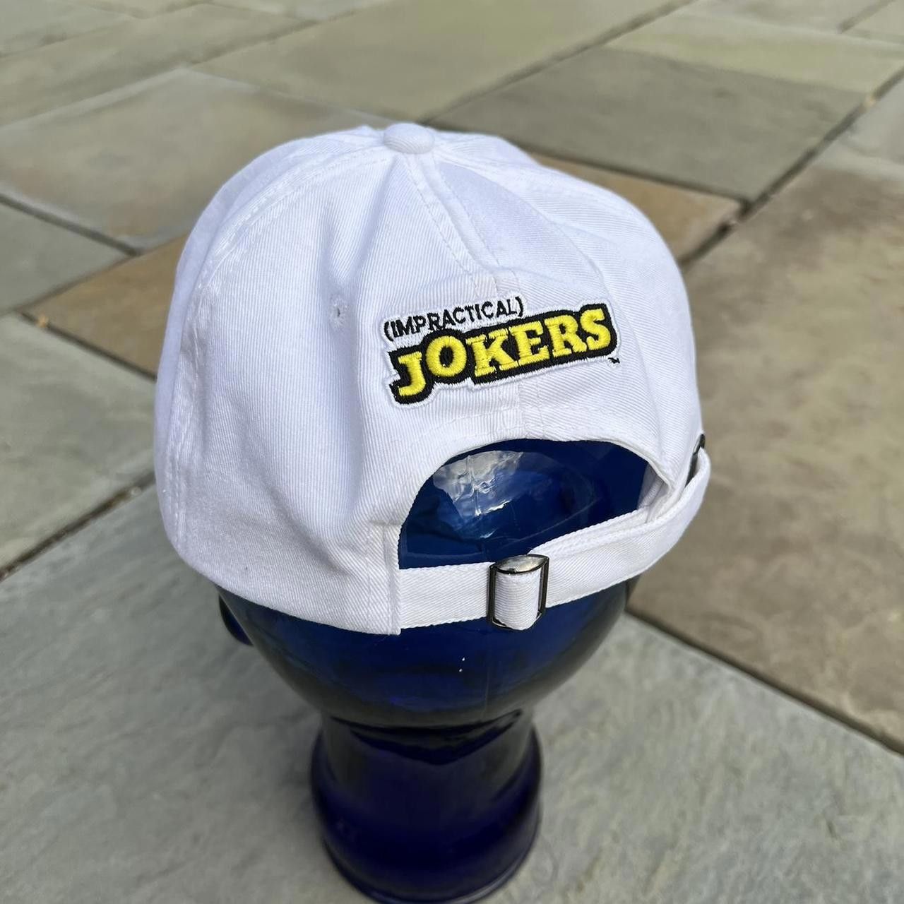 Other Impractical Jokers Hey MousTache White Strapback Dad Hat Size ONE SIZE - 2 Thumbnail
