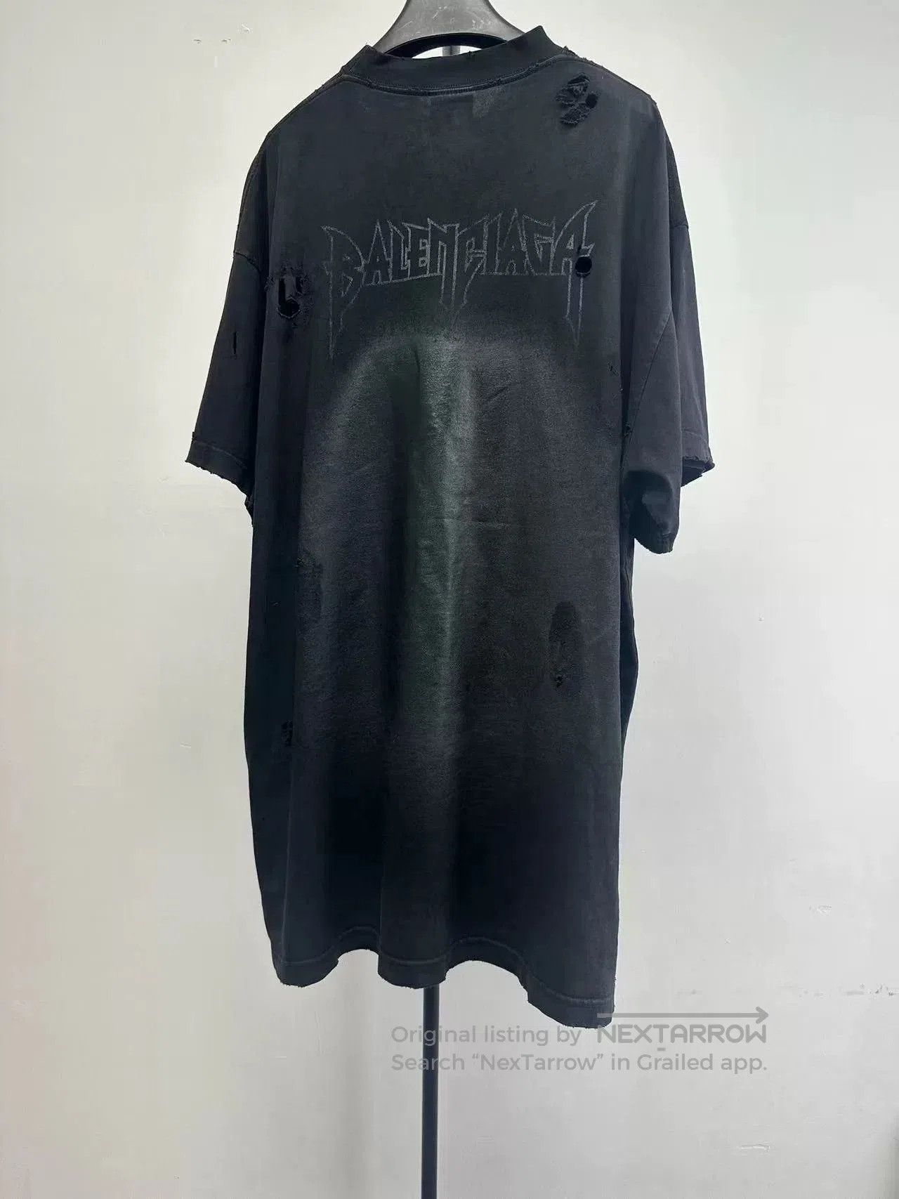 Balenciaga Balenciaga Logo Print Crewneck T-Shirt. Size US M / EU 48-50 / 2 - 2 Thumbnail