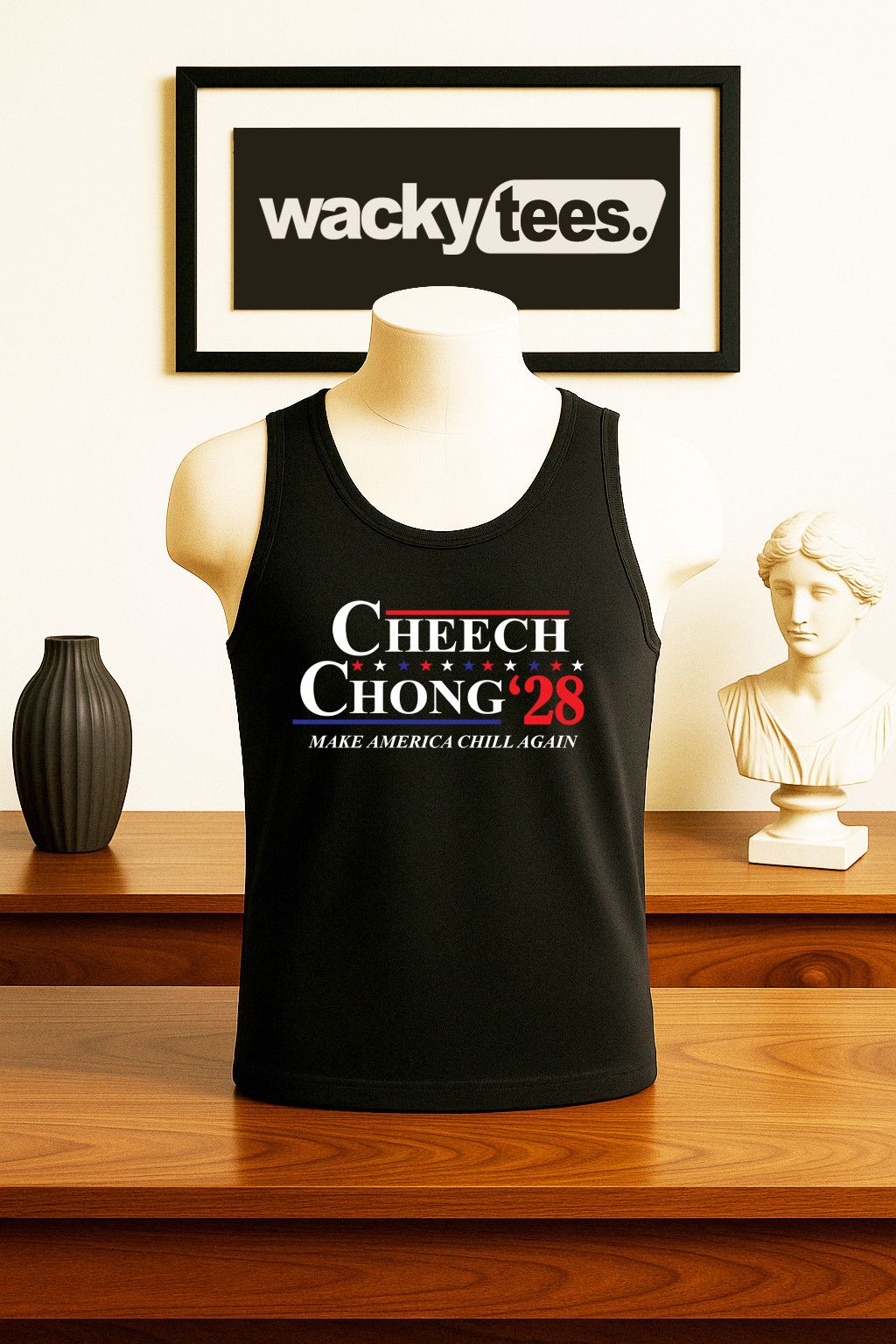 Other Cheech and Chong 2028 Election Parody Make America Tee Shirt Size US L / EU 52-54 / 3 - 2 Thumbnail