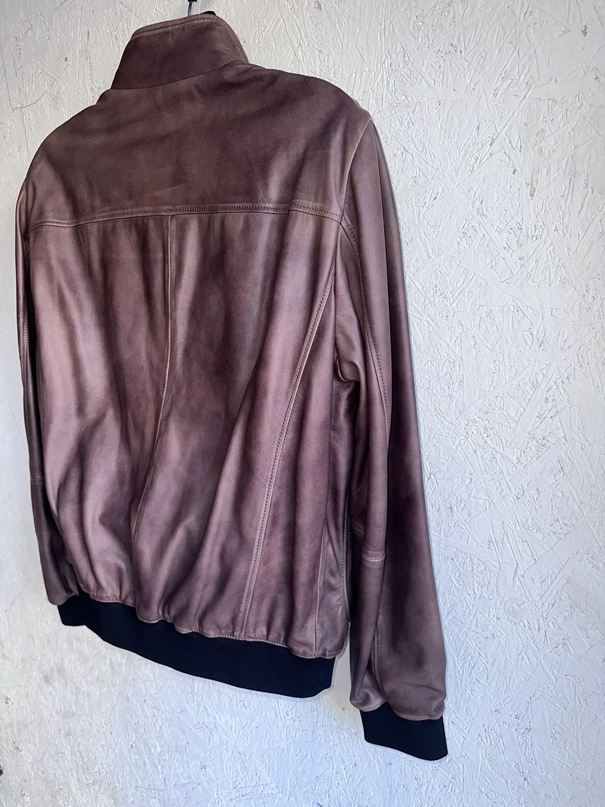 Hogan Hogan Leather Jacket Size US XXL / EU 58 / 5 - 10 Thumbnail