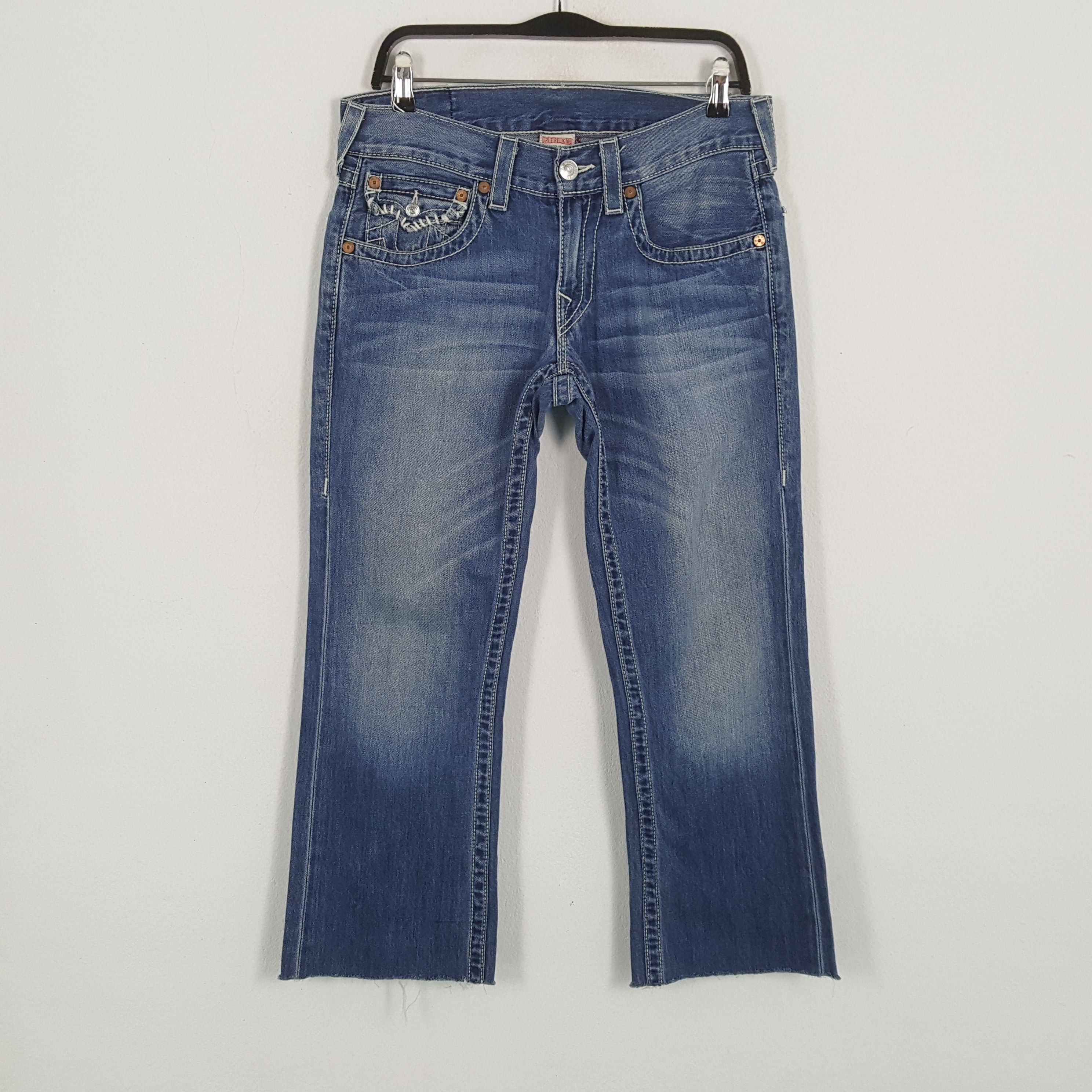 True Religion × Vintage TRUE RELIGION Streetwear Fashion Style Jeans Size US 32 / EU 48 - 4 Thumbnail