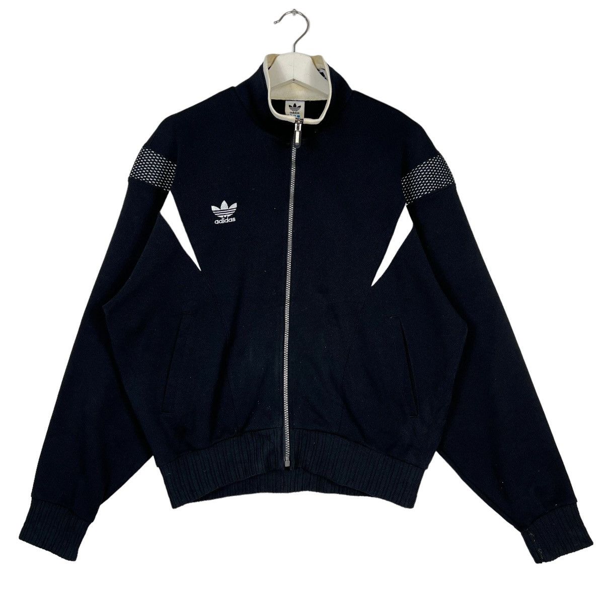 Adidas 🔥 1980s VINTAGE ADIDAS TRAINER SWEATER Size US M / EU 48-50 / 2 - 2 Thumbnail
