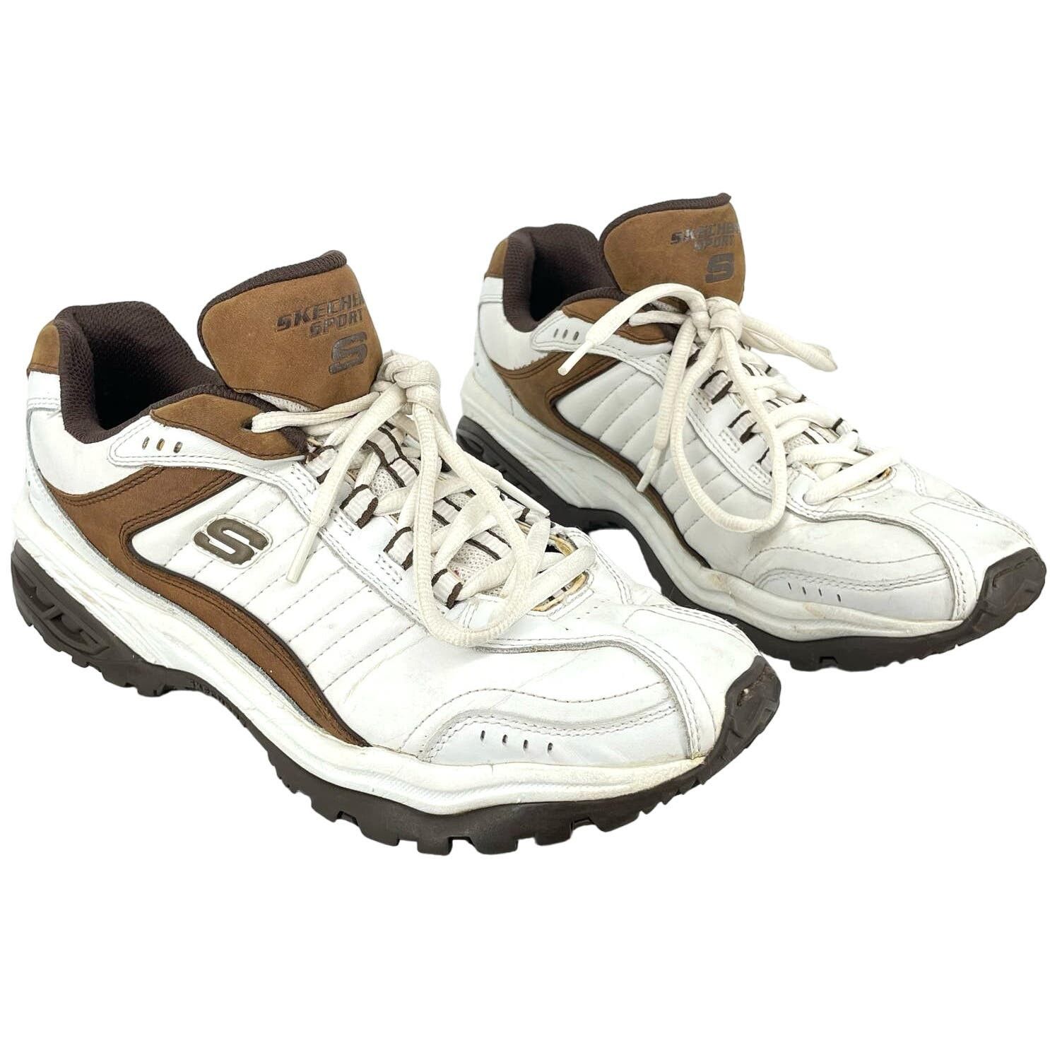 chocolate suede leather oxford skechers