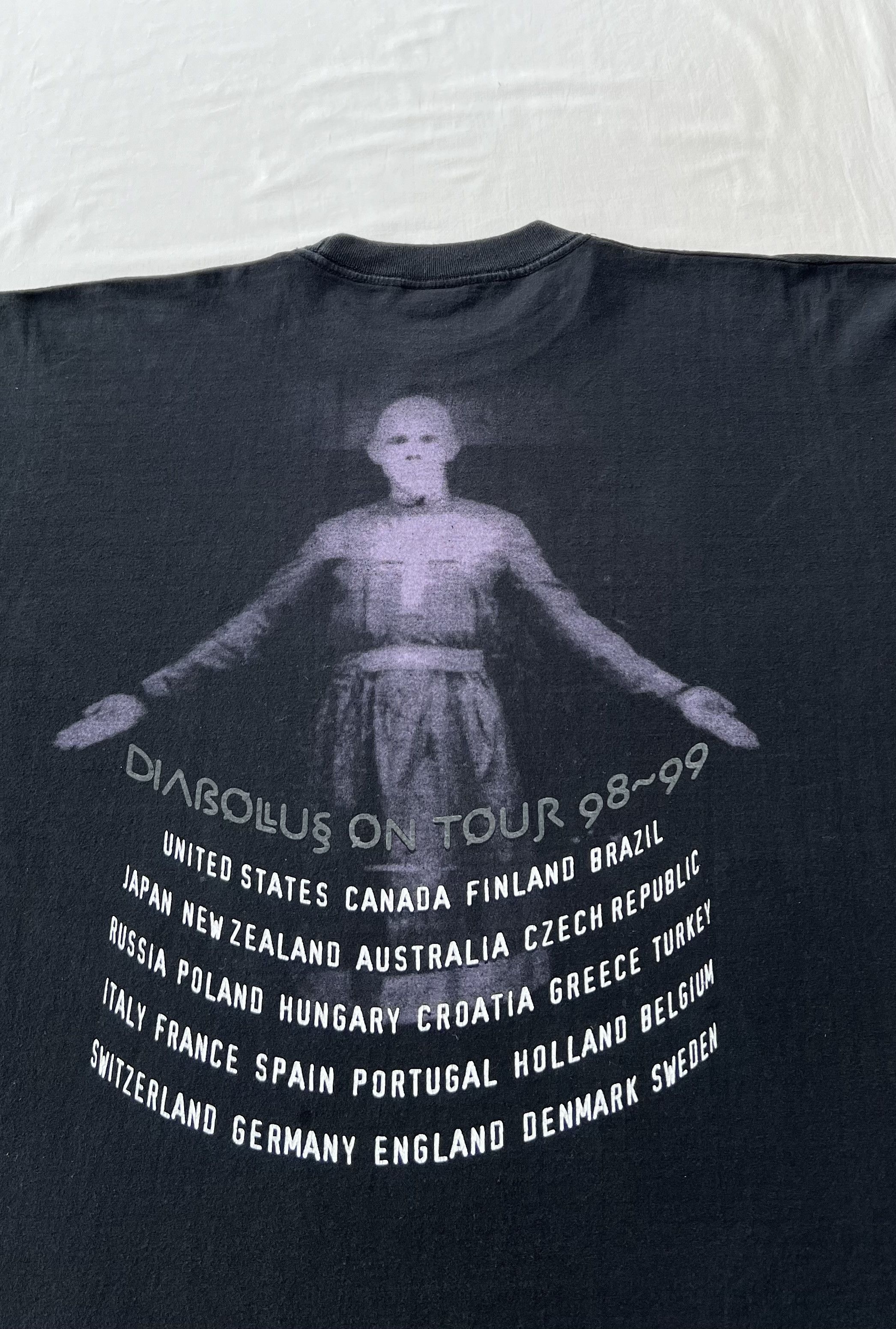Band Tees Vintage 1998 Slayer Diabolus in Musica Black Long Sleeve Size US XL / EU 56 / 4 - 8 Thumbnail