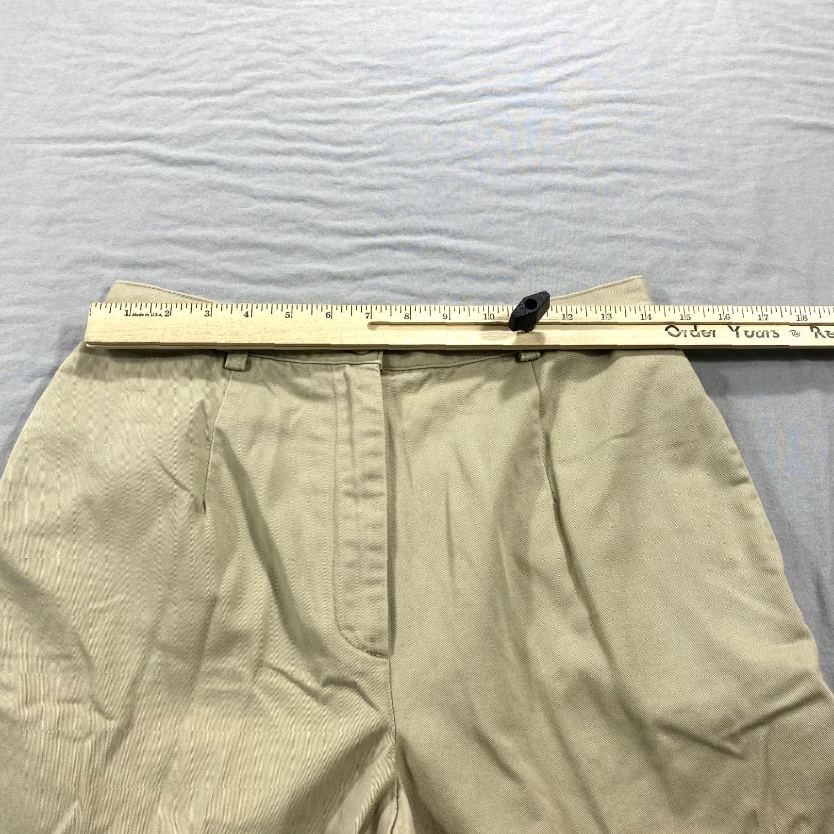 Pendleton VINTAGE Pendleton Pants Womens 10 Beige Pleated High Rise Trousers 28x28 Size 32" / US 10 / IT 46 - 6 Thumbnail