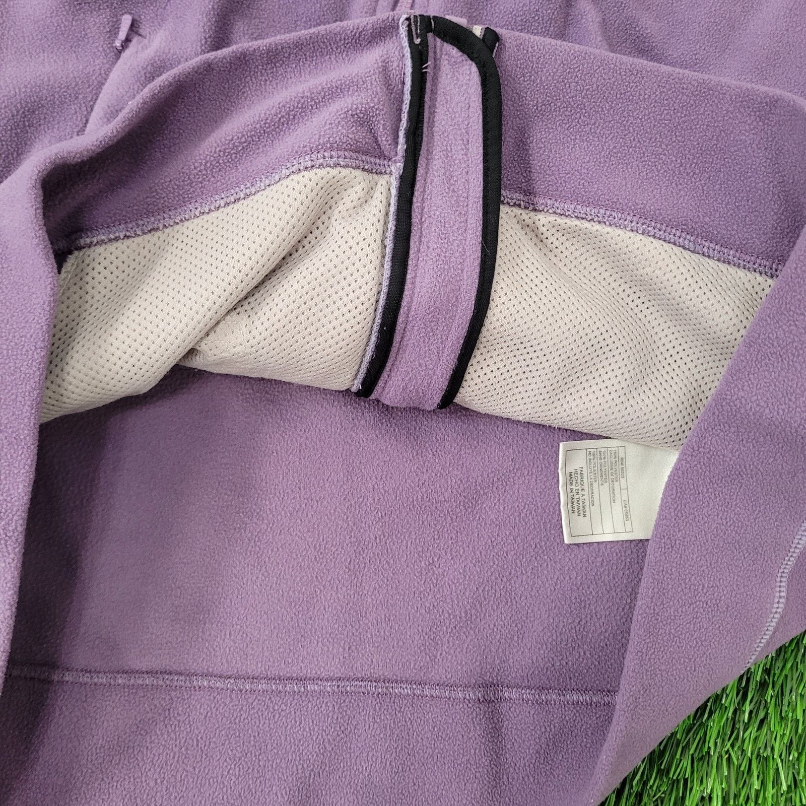 Nike Vintage 90s NIKE ACG Fleece Jacket Womens S/M 19x23 Purple Size M / US 6-8 / IT 42-44 - 6 Thumbnail