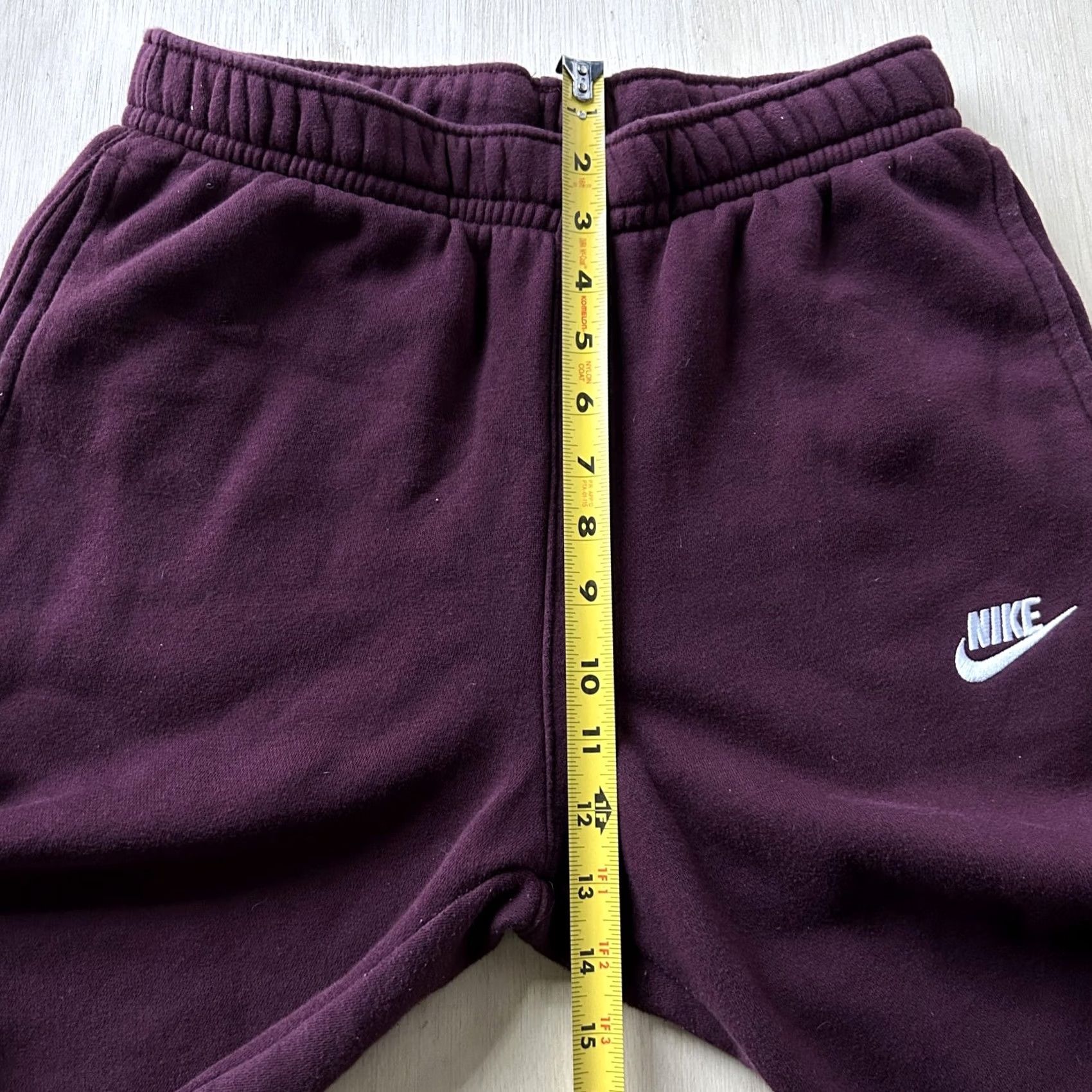 Nike Nike Sweatpants Mens Small Purple Fleece Joggers Elastic Waist Pockets Swoosh Size US 29 - 6 Thumbnail