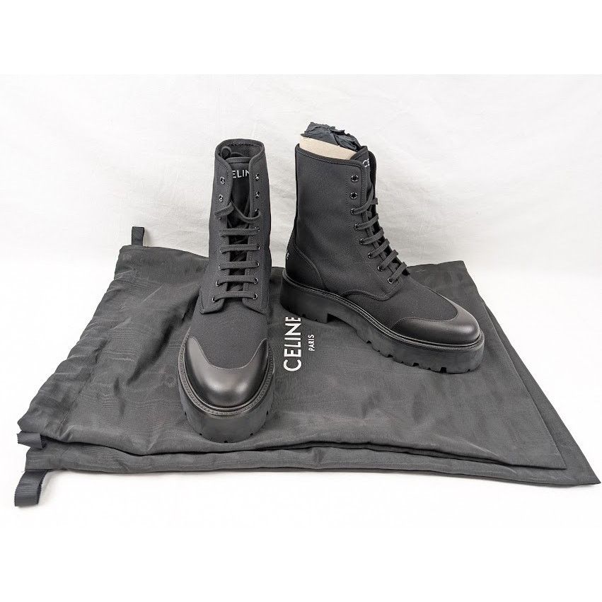 Celine o1rshd1 Boots in Black Size US 12 / EU 45 - 20 Thumbnail