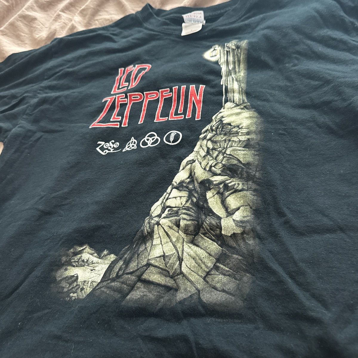 Vintage 2000s Led Zeppelin band tee Size US L / EU 52-54 / 3 - 2 Thumbnail