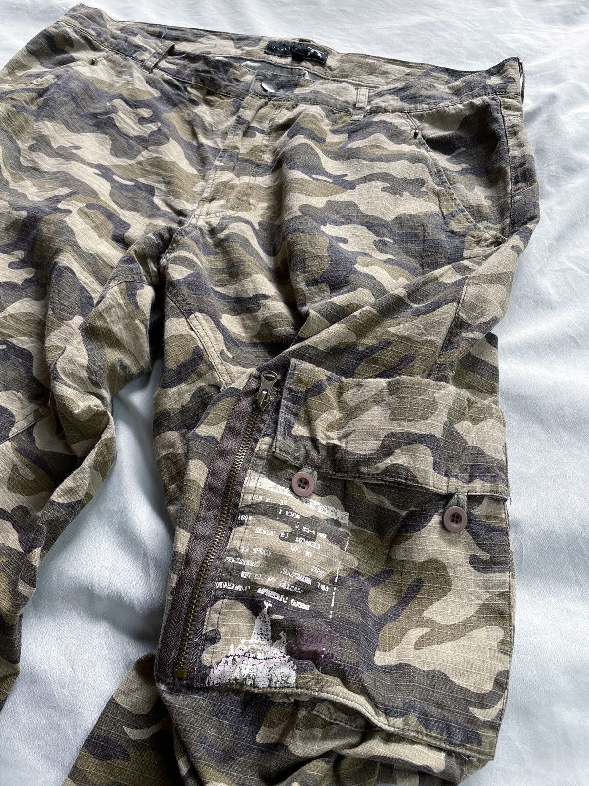 PPFM JAPANESE GORILLA MULTIPOCKET ARMY CARGO PANTS Size US 32 / EU 48 - 6 Thumbnail