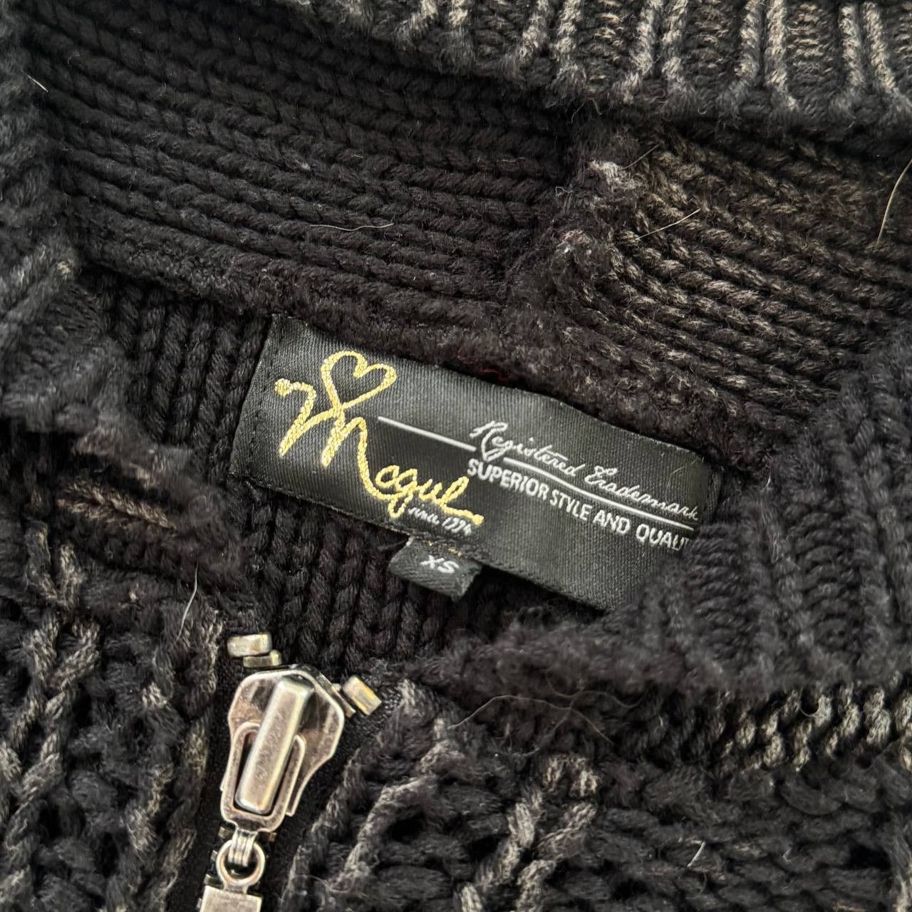 If Six Was Nine Avant Garde Unisex Faded/Washed Knit Hooded Zip Sweater Size US S / EU 44-46 / 1 - 10 Thumbnail