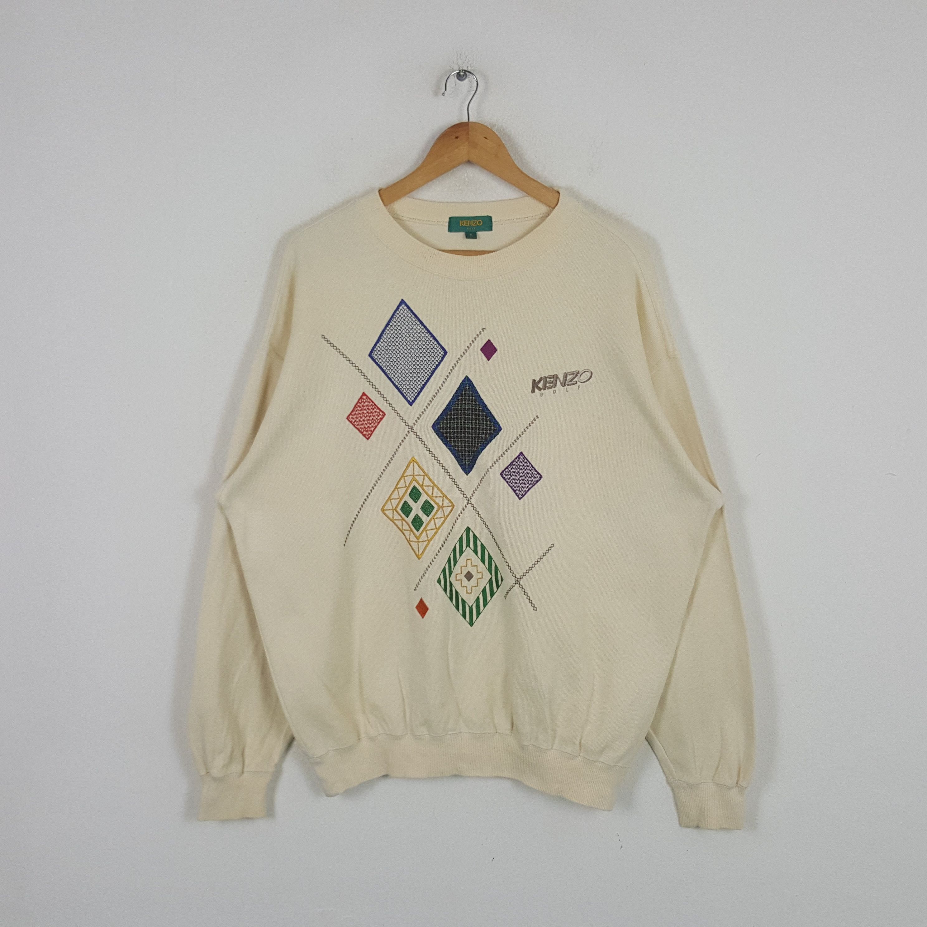 Kenzo Vintage Kenzo Paris Japanese Brand Sweatshirt C293N3 Size US L / EU 52-54 / 3 - 1 Thumbnail