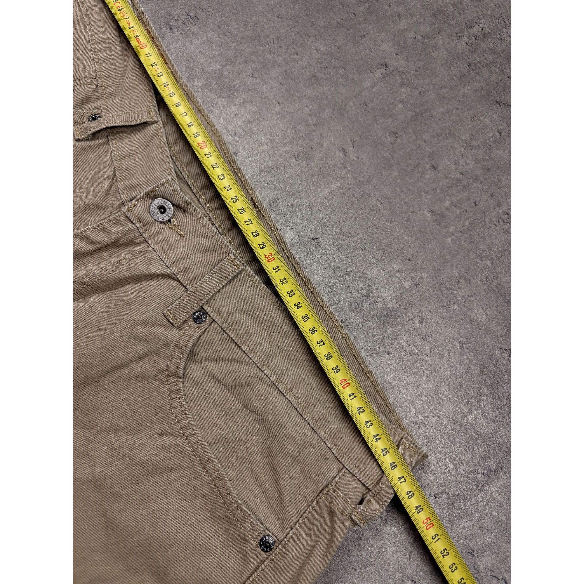 Levi's Levi's 505 Men's Khaki Chino Pants Jeans W36 L30 Beige Strai Size US 36 / EU 52 - 10 Thumbnail