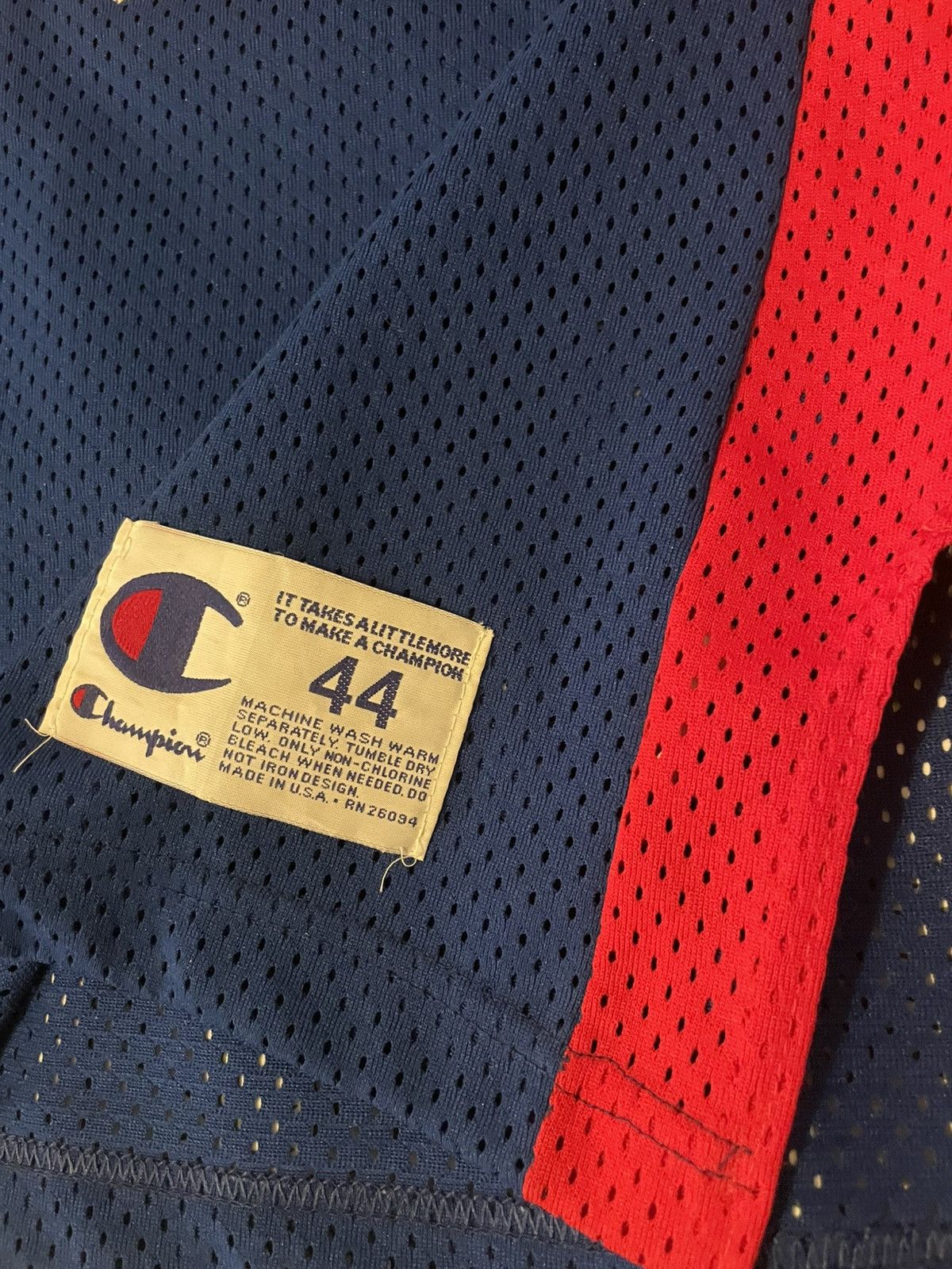 Champion Nba Detroit Pistons Hill jersey Champion authentic 44 - L Size US L / EU 52-54 / 3 - 5 Thumbnail