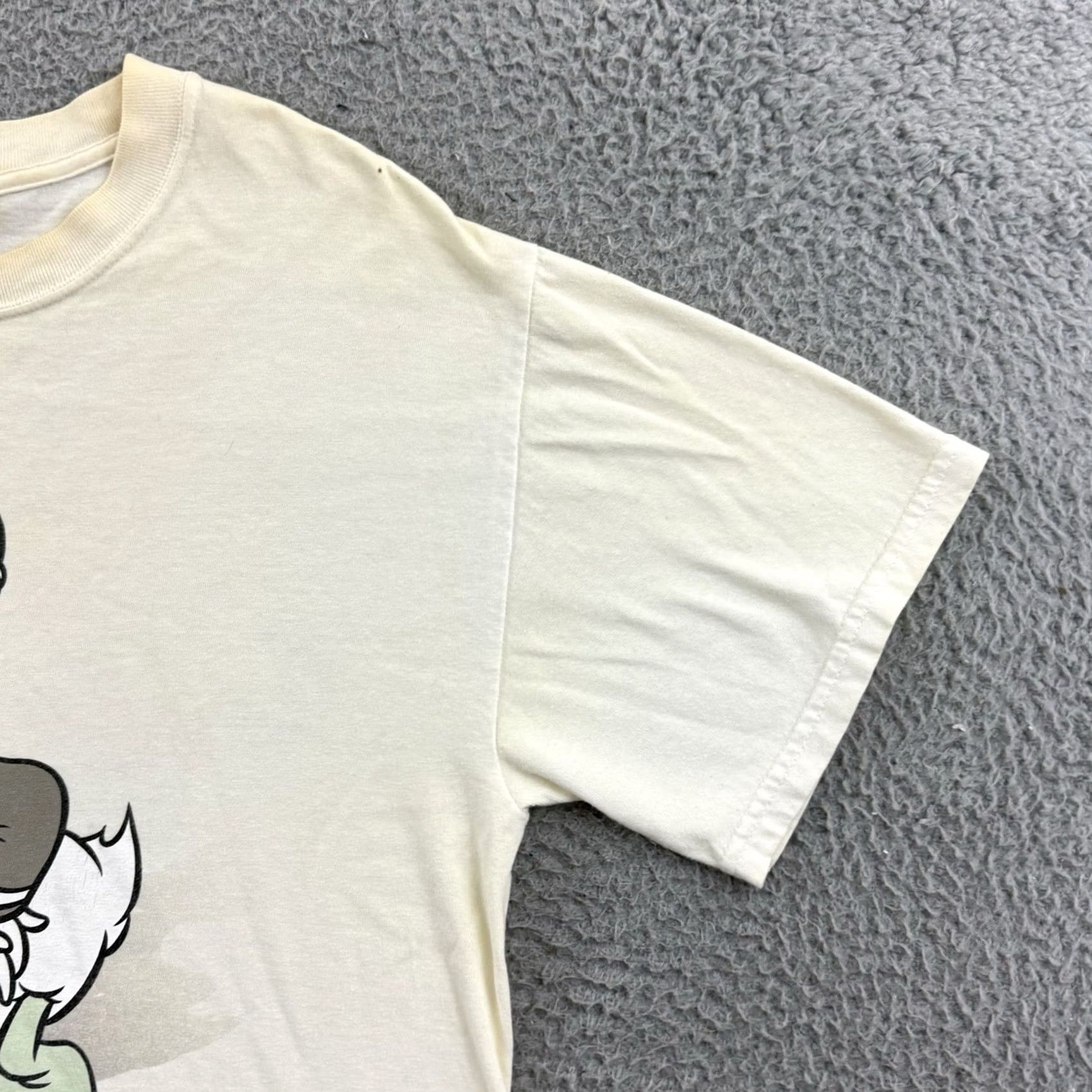Disney VINTAGE Donald Duck Shirt Mens Medium White Disney Cartoon Disney Short Sleeve Size US M / EU 48-50 / 2 - 5 Thumbnail