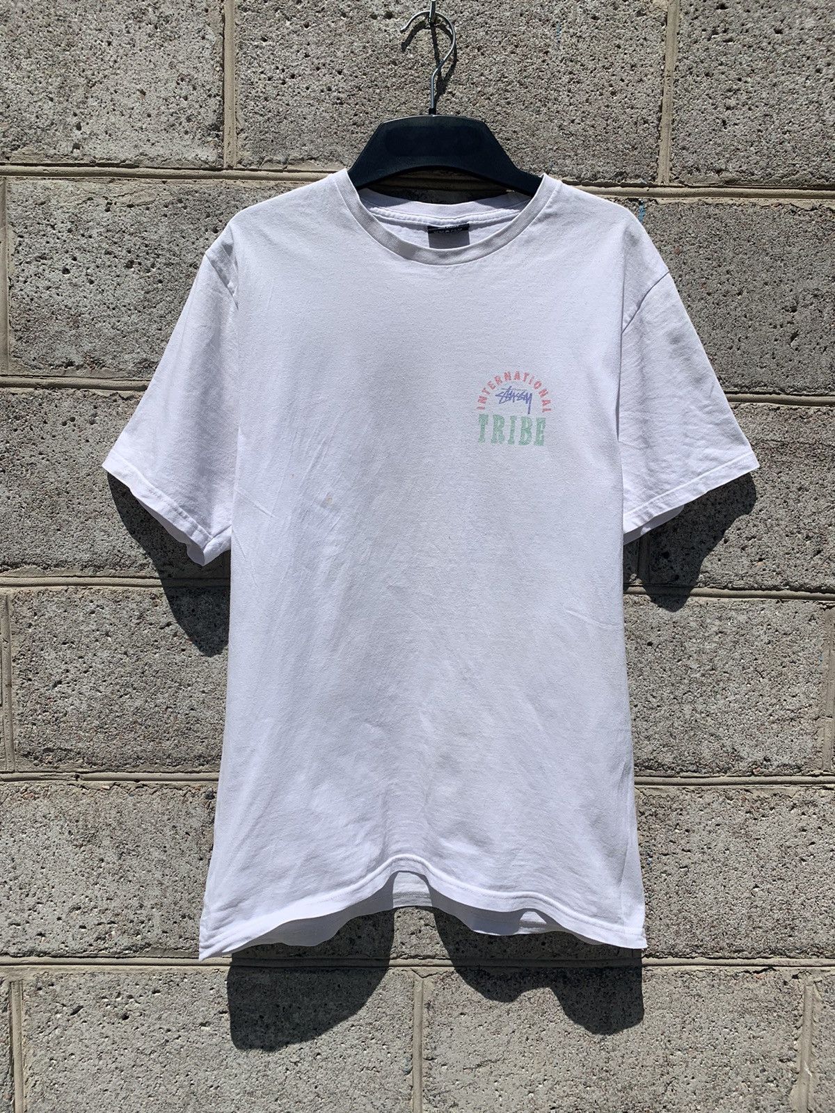 Stussy × Vintage Rare Vintage Stussy international tribe t shirt Size US M / EU 48-50 / 2 - 2 Thumbnail