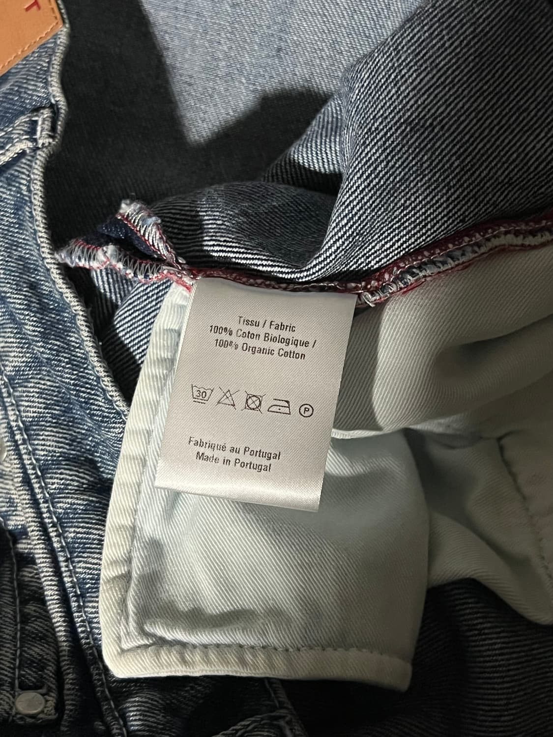 Y/Project Classic Wire organic-cotton denim jeans