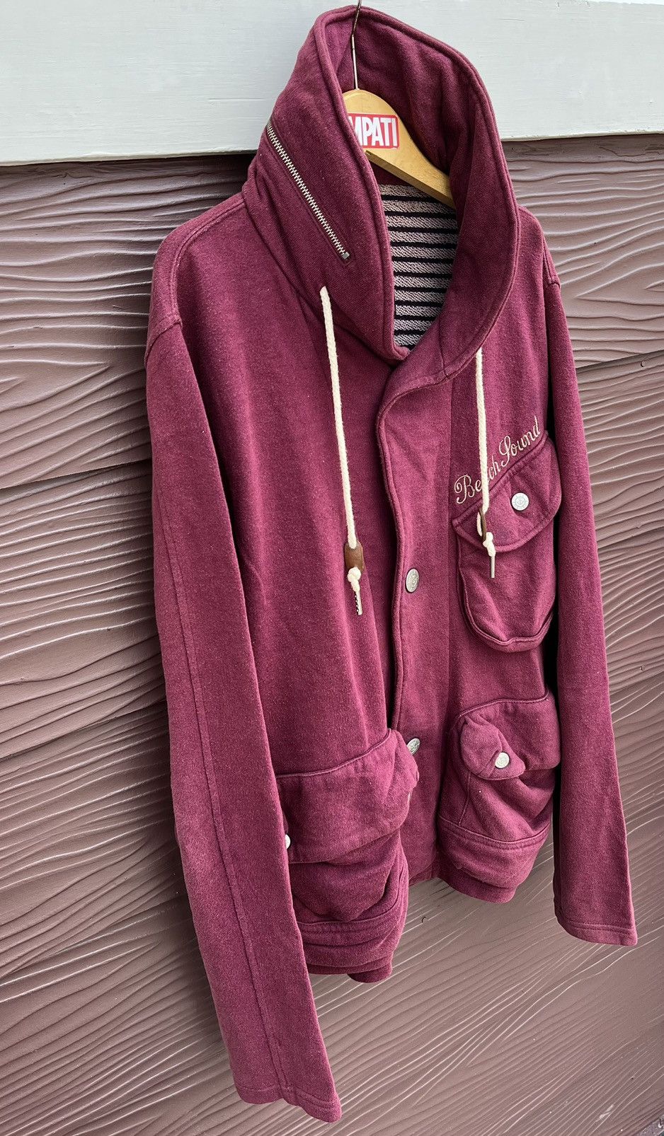 Japanese Brand Japanese Beach Sound Multi Pocket Hod Jacket Size US S / EU 44-46 / 1 - 3 Thumbnail