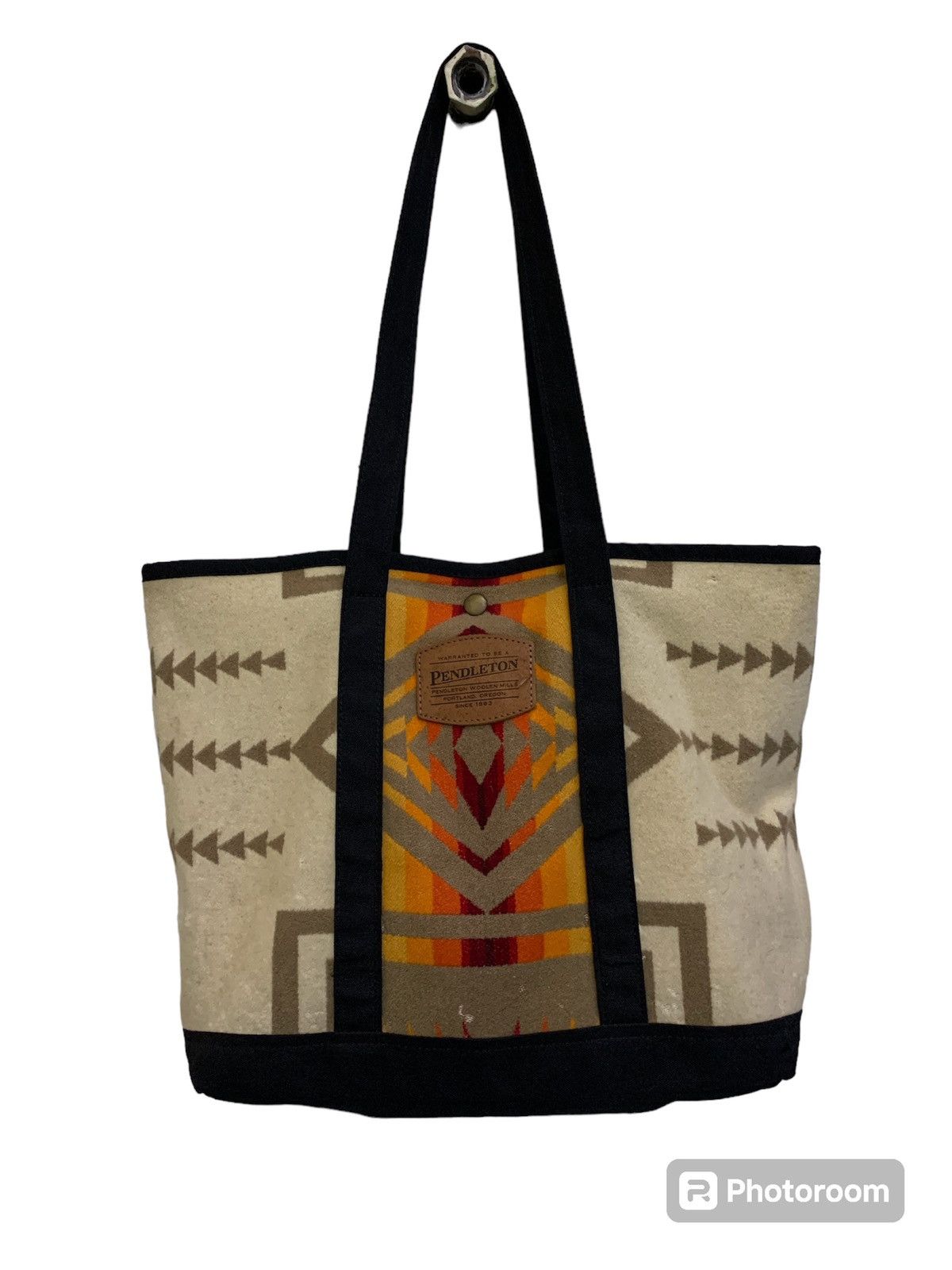 Archival Clothing x Navajo Finalvintage Pendleton Woolen Mills Navajo Tote Bag, Men's