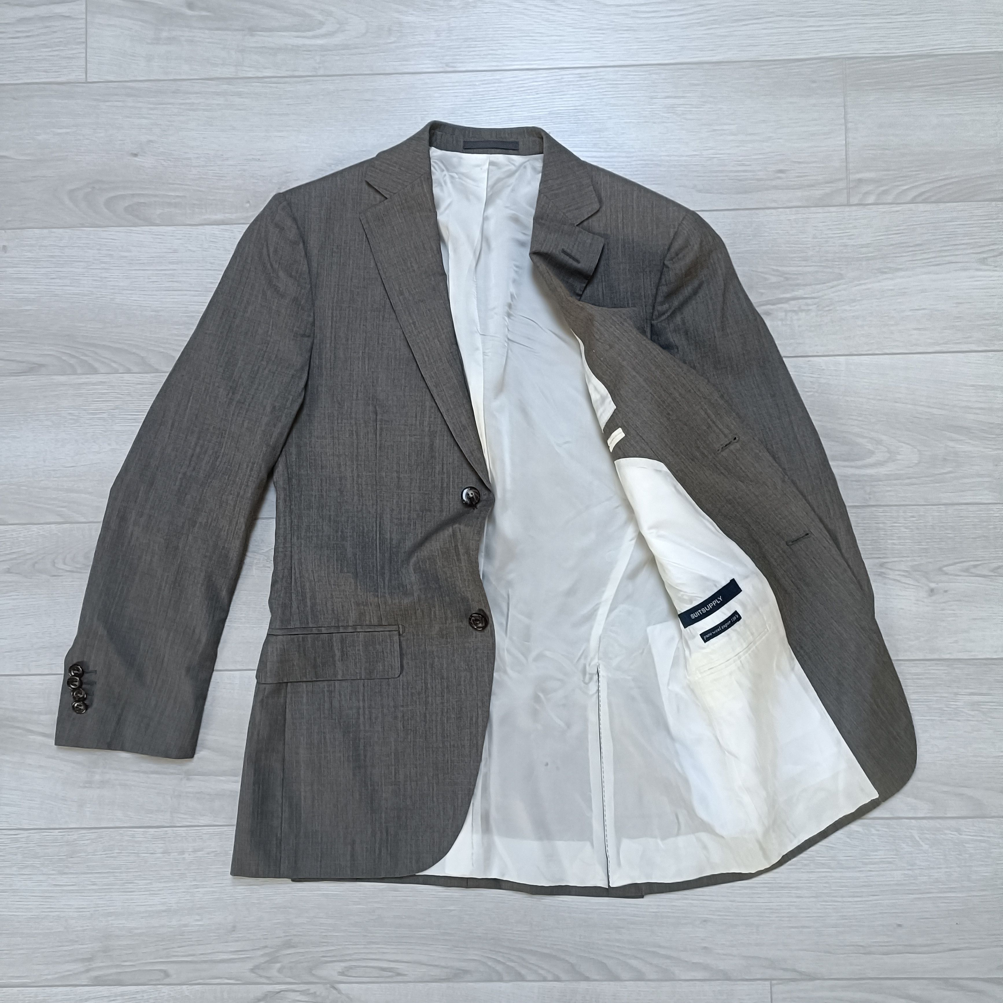 Suitsupply Men's Brown Wool Sport Jacket ! Size US S / EU 44-46 / 1 - 2 Thumbnail