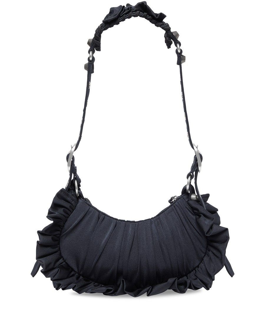 Balenciaga Balenciaga Cagole XS Ruffle Shoulder Bag Size ONE SIZE - 3 Thumbnail