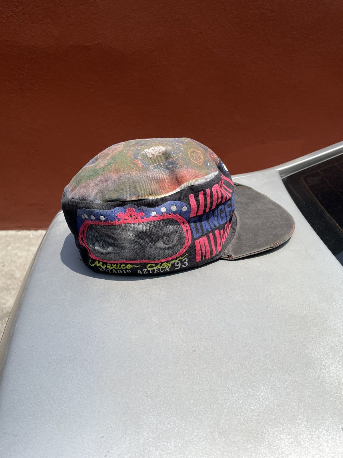 Michael Jackson Vintage 1993 Dangerous tour Michael Jackson Cap Size ONE SIZE - 2 Thumbnail