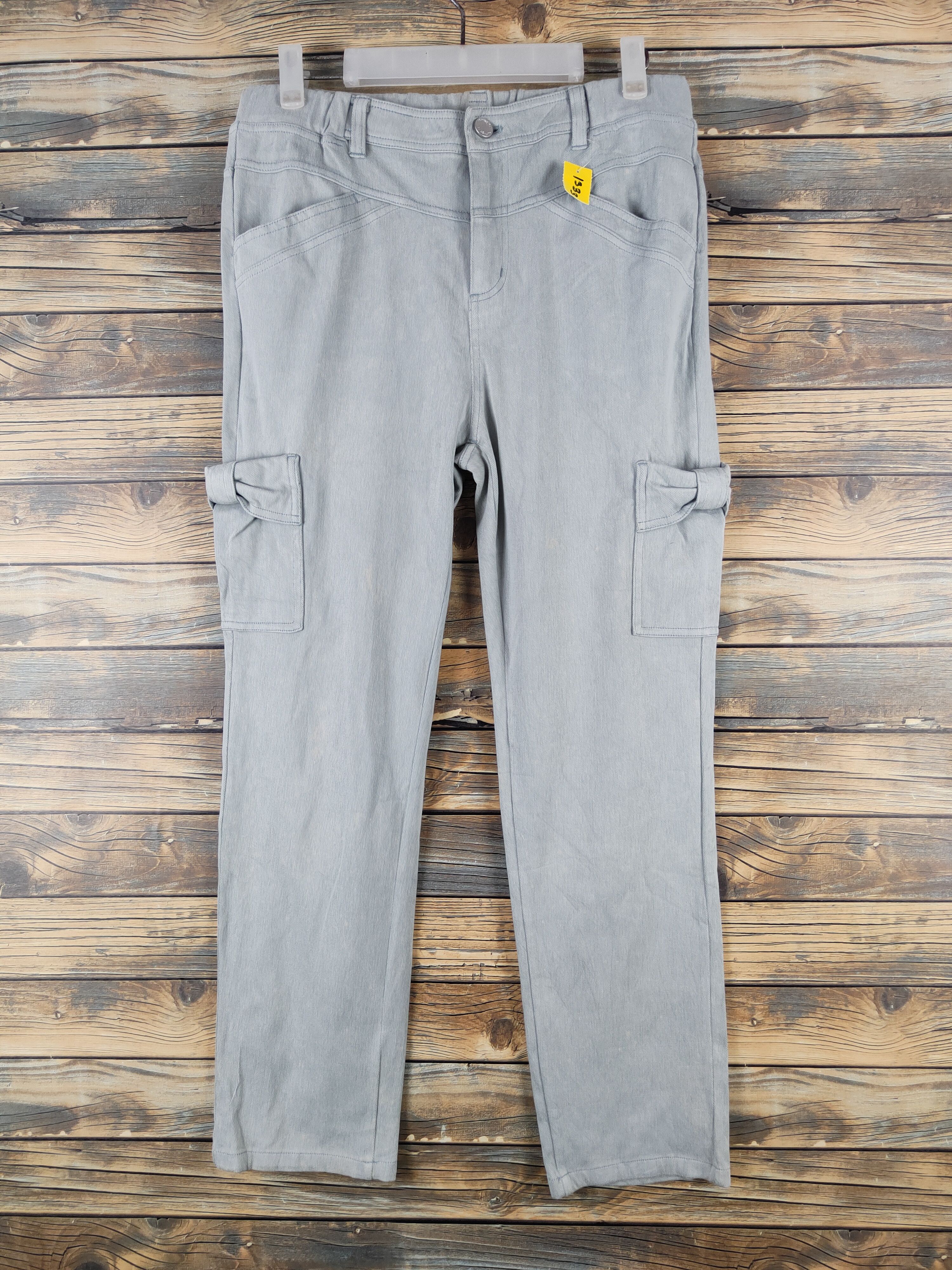 Japanese Brand DL Masumi Satomi Green Multipocket Cargo Pants #1333 Size 31" - 1 Thumbnail