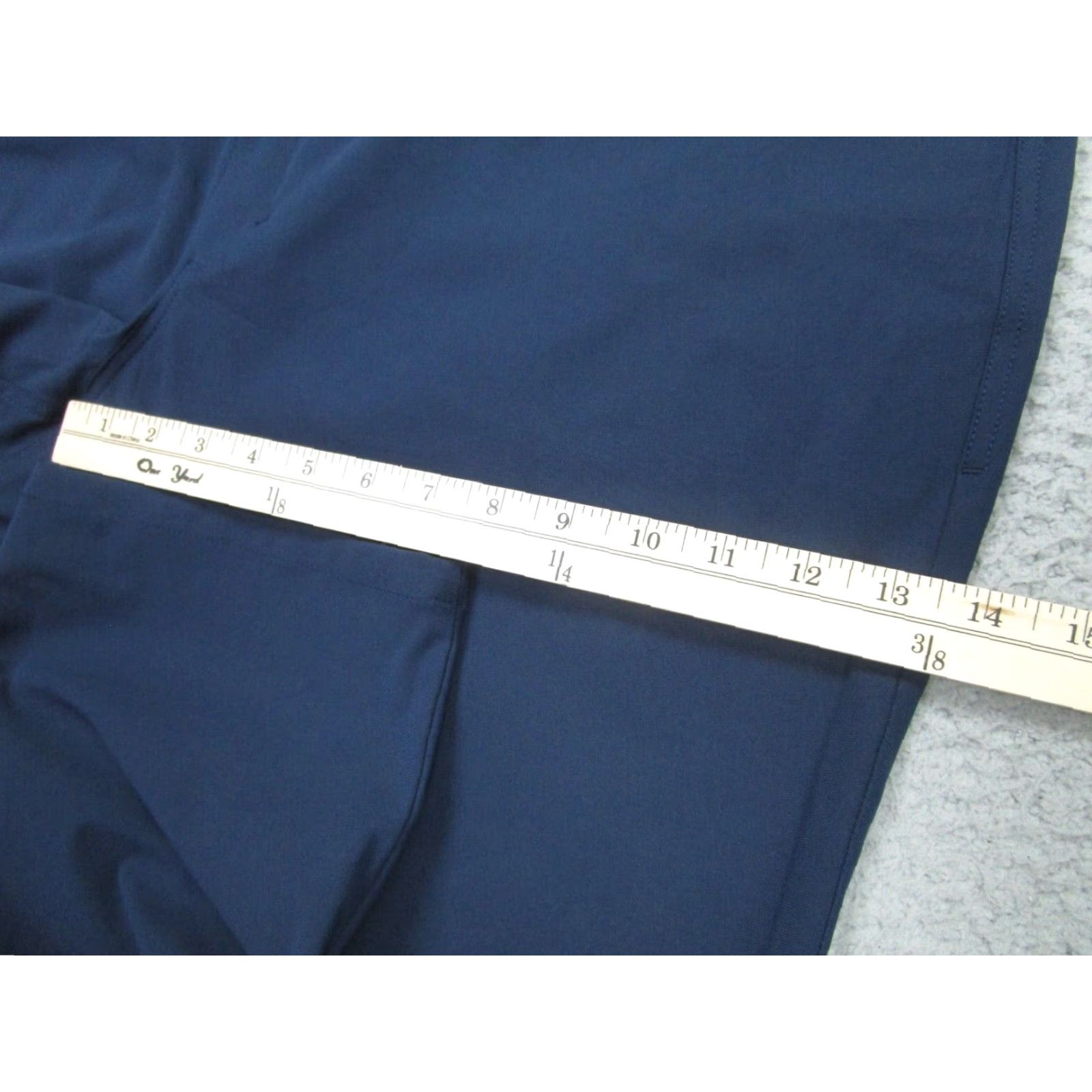 Vintage Sene Pants Mens 42 Short Blue Soho Flex Tech Stretch Performance Dress Slacks Size US 42 / EU 58 - 7 Thumbnail