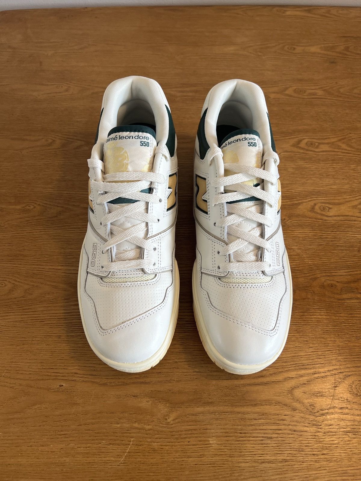 Aime Leon Dore × New Balance Aime Leon Dore x New Balance 550 Green/Gold Size US 10.5 / EU 43-44 - 3 Thumbnail