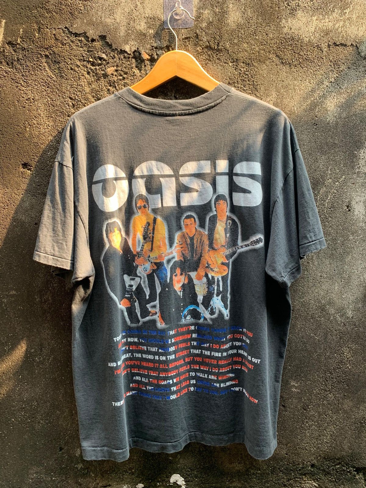 Band Tees Rare Oasis Uk Rock boot not vintage Size US XL / EU 56 / 4 - 5 Thumbnail