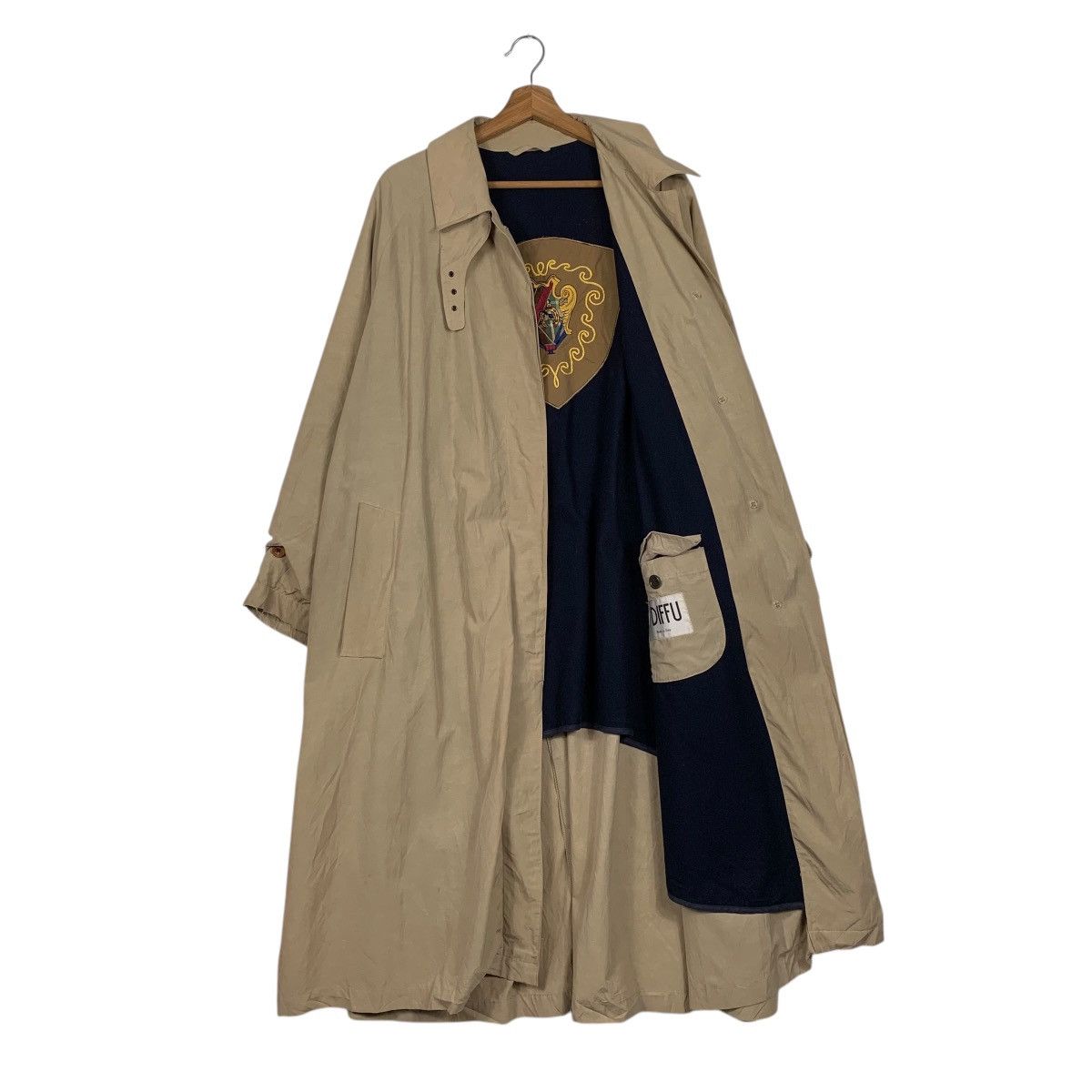 Other Made In Italy J Diffu Trench Coat Size XL / US 12-14 / IT 48-50 - 10 Thumbnail