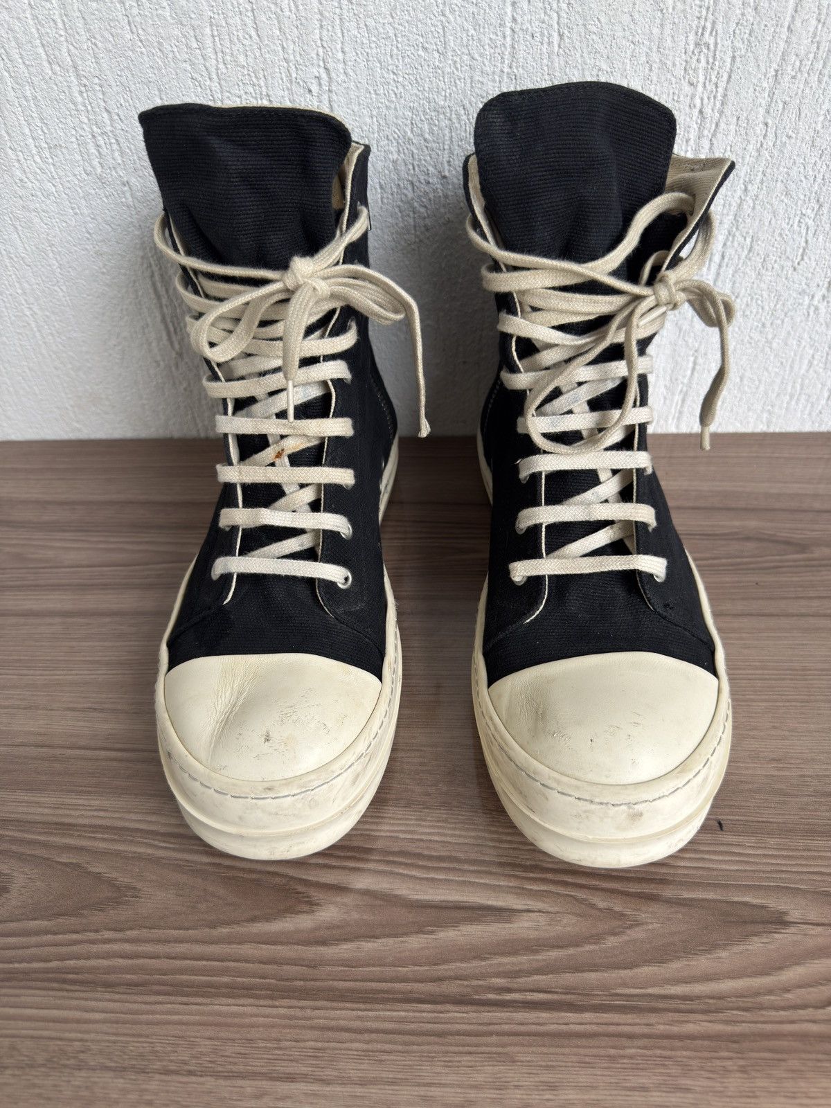 Rick Owens Drkshdw Canvas drkshdw Ramones Size US 10.5 / EU 43-44 - 4 Thumbnail