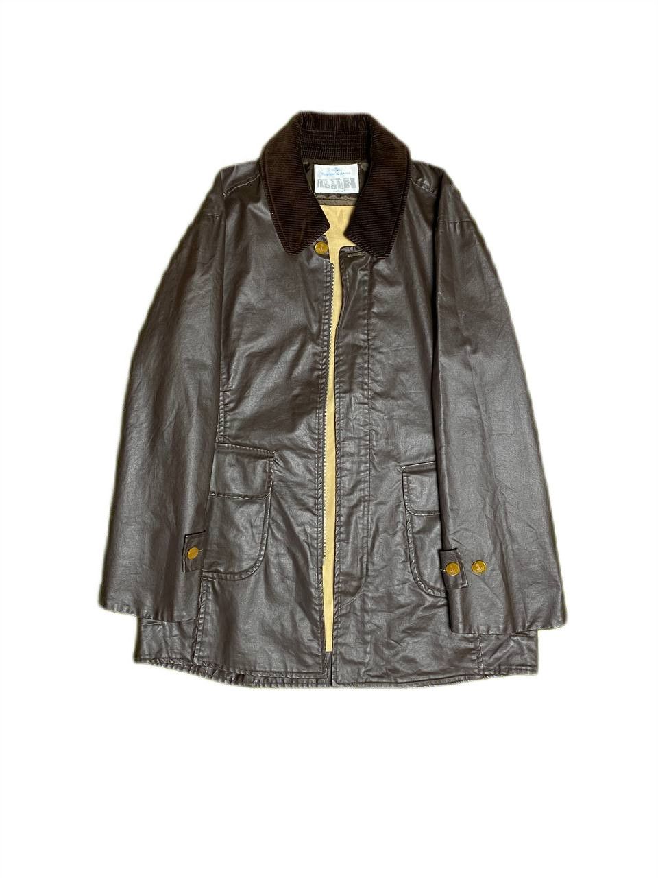 Vivienne Westwood Vivienne Westwood AW 97 Wax Leather Zip Jacket Vintage Y2K Size US XL / EU 56 / 4 - 1 Thumbnail
